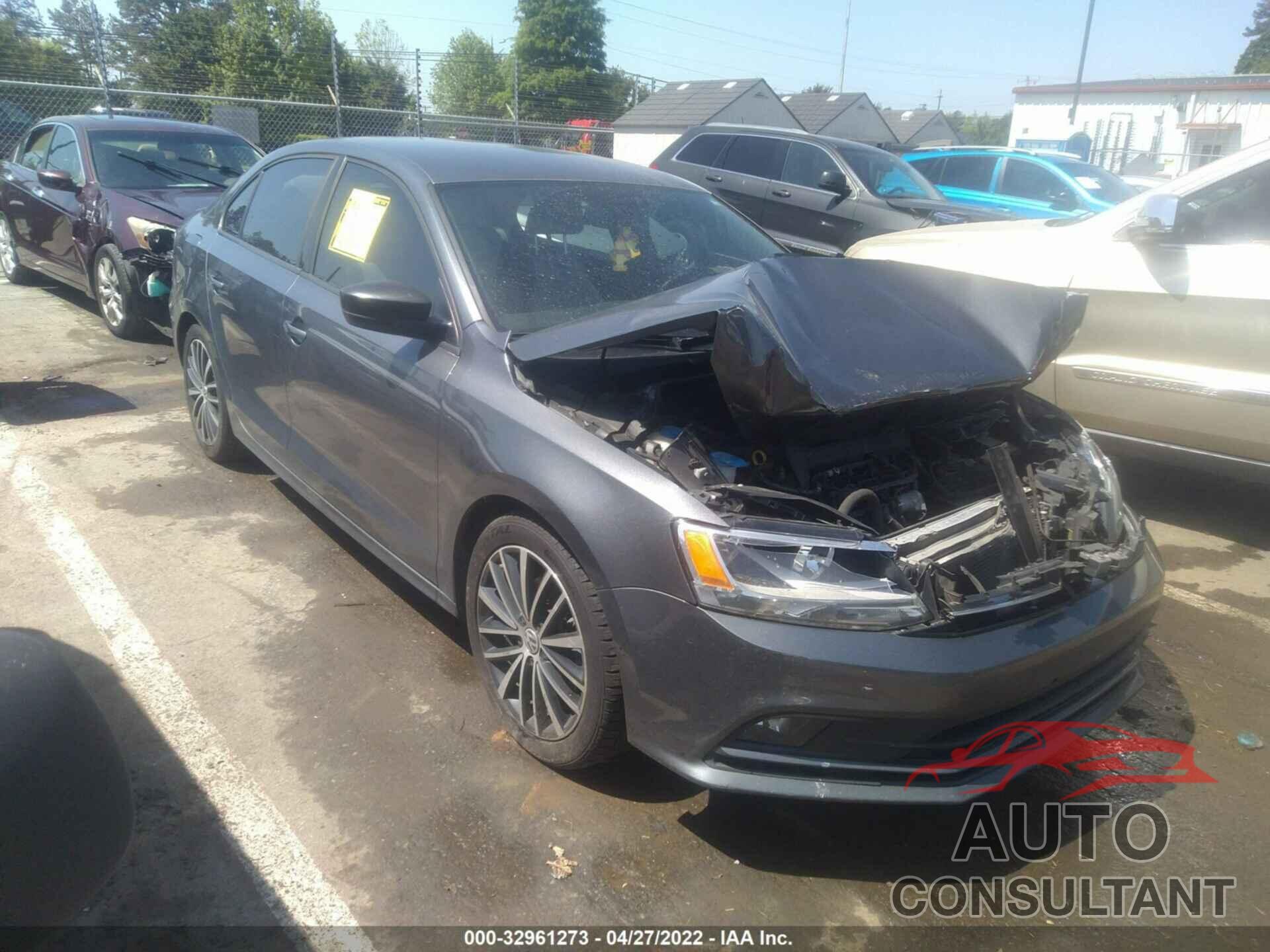 VOLKSWAGEN JETTA SEDAN 2016 - 3VWD17AJ1GM301475