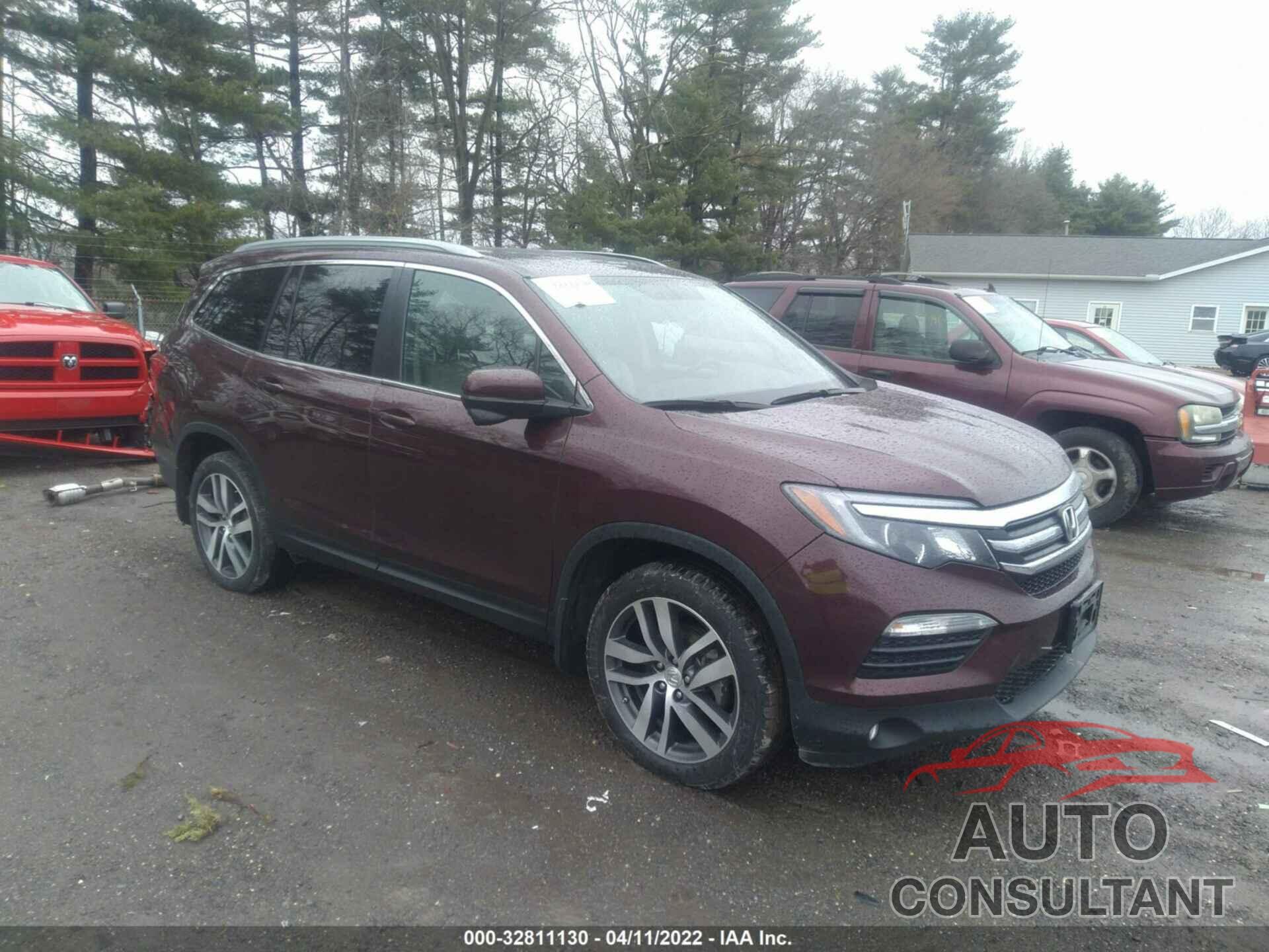 HONDA PILOT 2017 - 5FNYF6H52HB071749