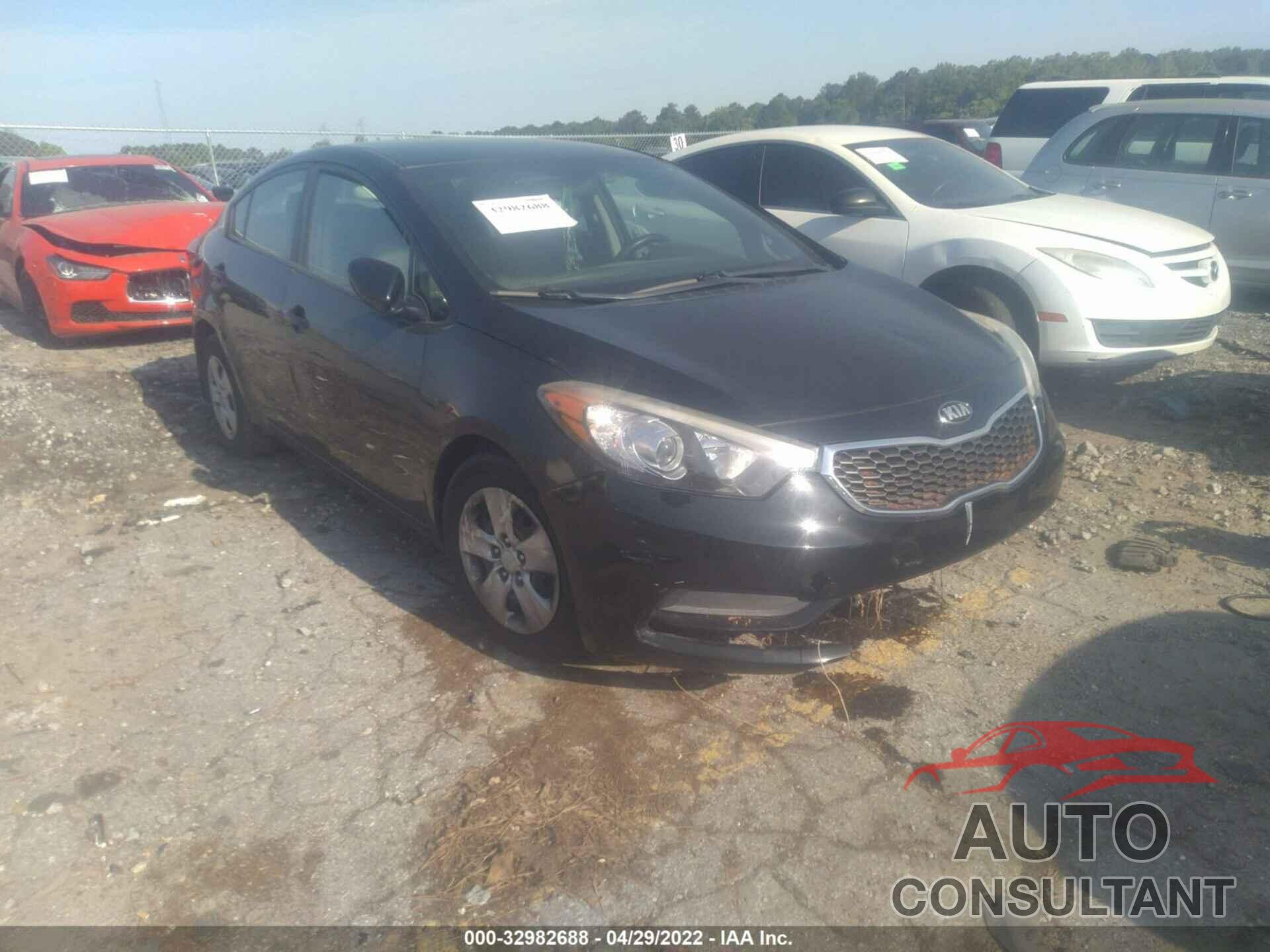 KIA FORTE 2016 - KNAFK4A61G5551109