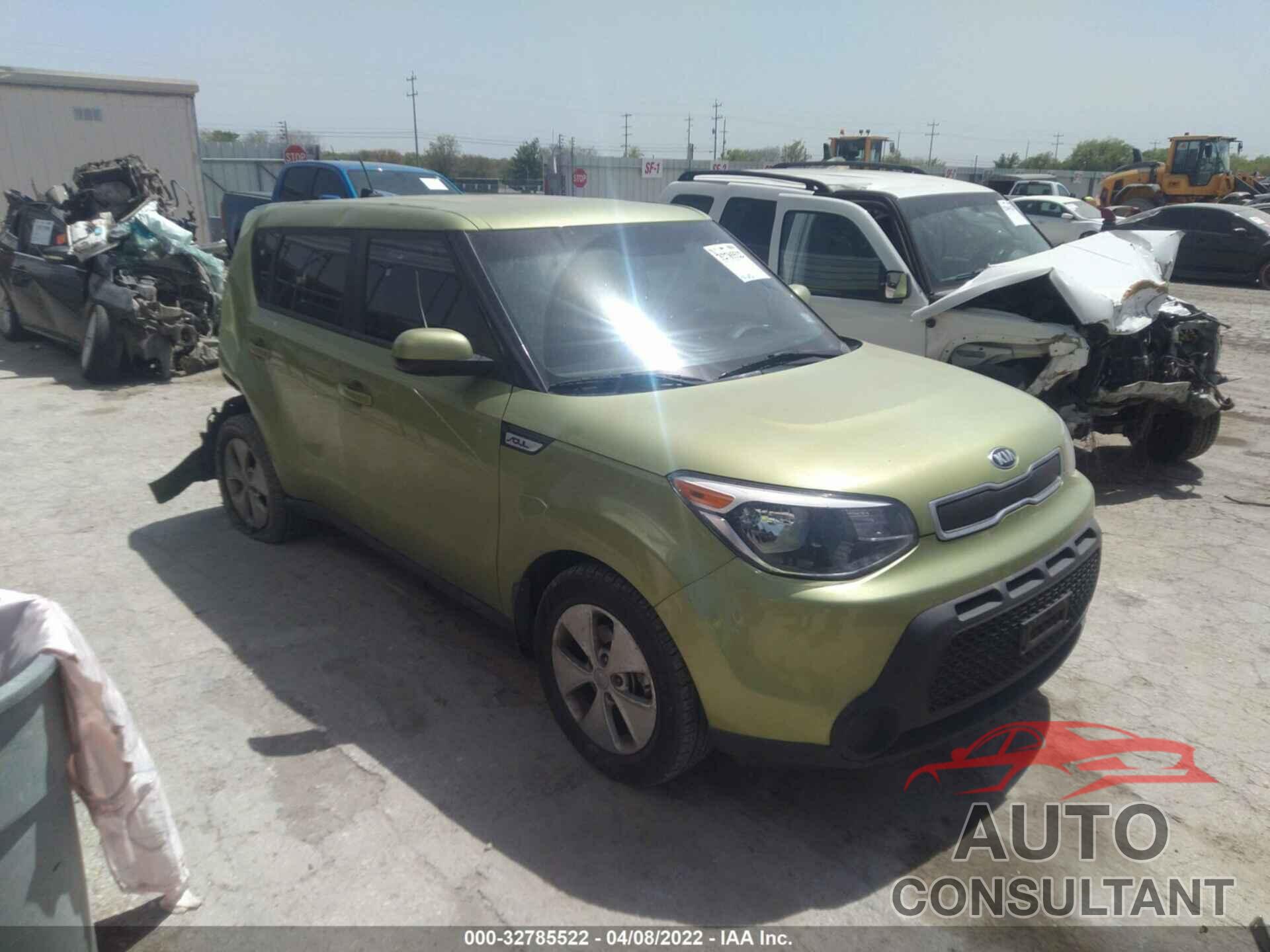 KIA SOUL 2016 - KNDJN2A26G7845471