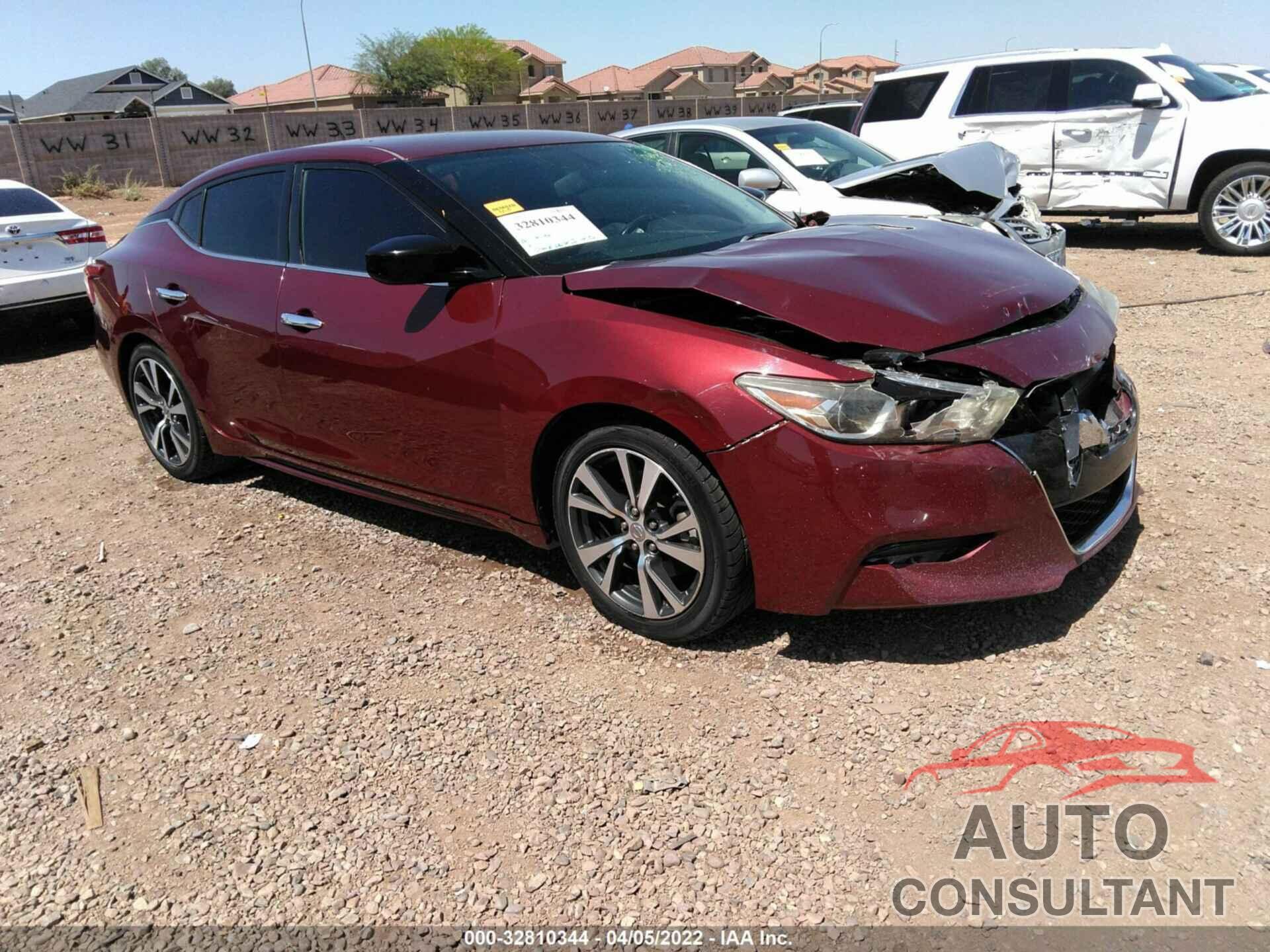 NISSAN MAXIMA 2017 - 1N4AA6AP8HC375411