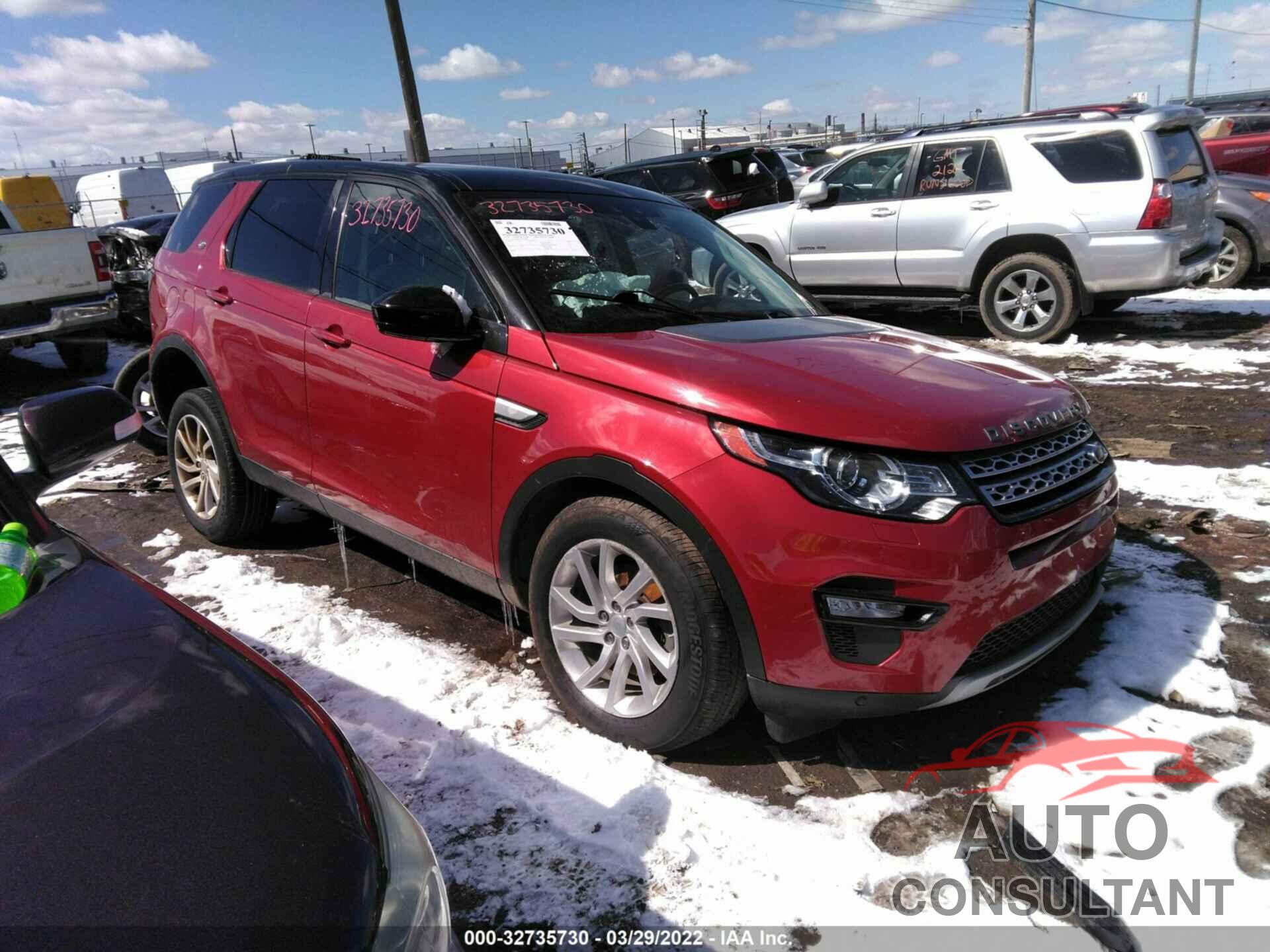 LAND ROVER DISCOVERY SPORT 2016 - SALCR2BG1GH555889