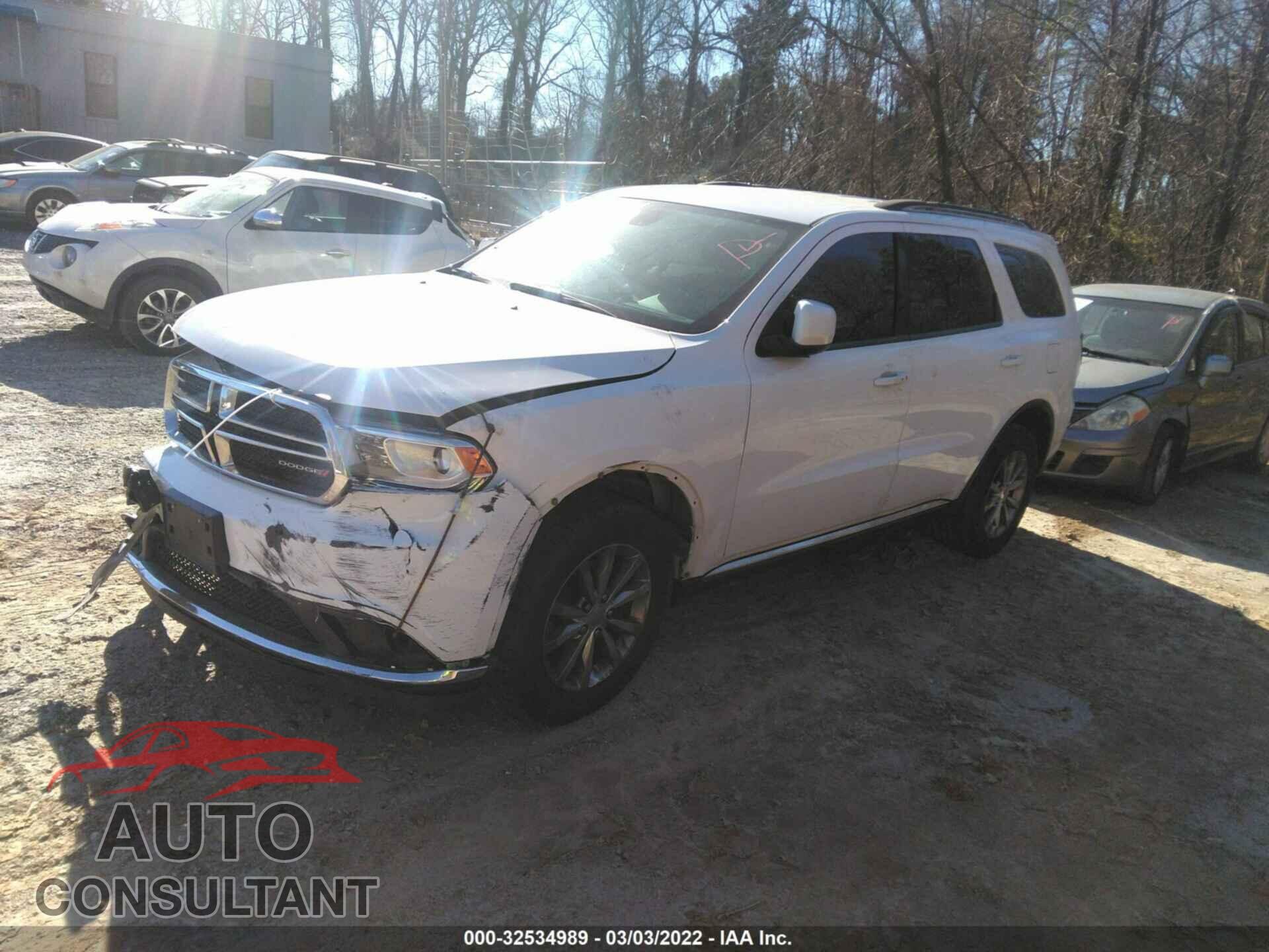 DODGE DURANGO 2017 - 1C4RDJAG6HC871492