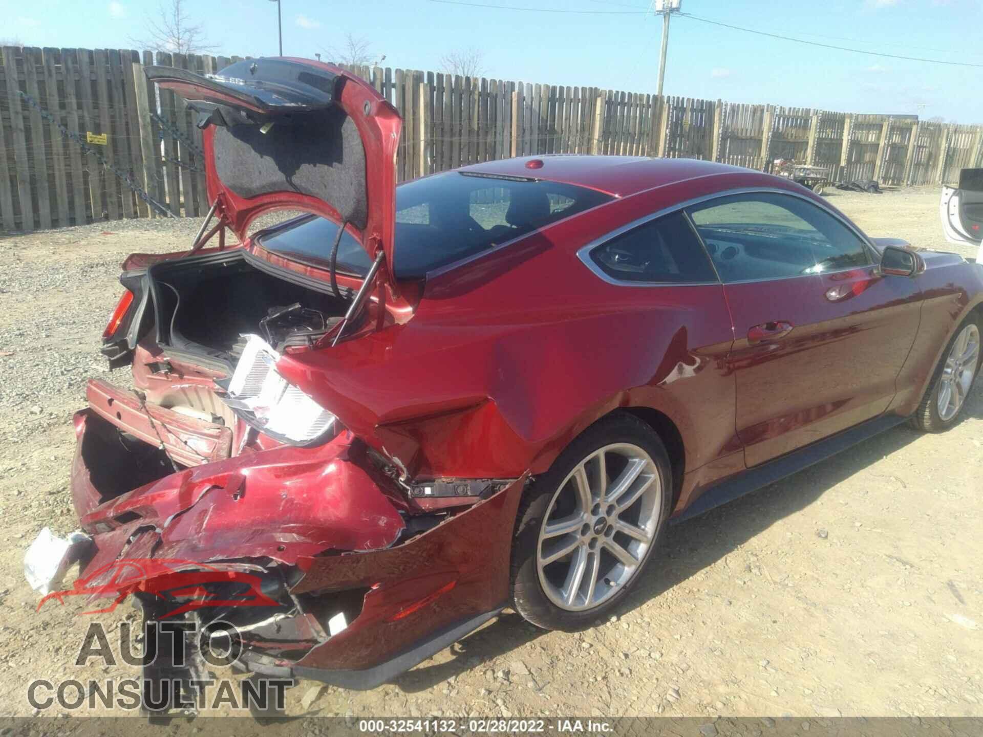 FORD MUSTANG 2017 - 1FA6P8TH3H5289739