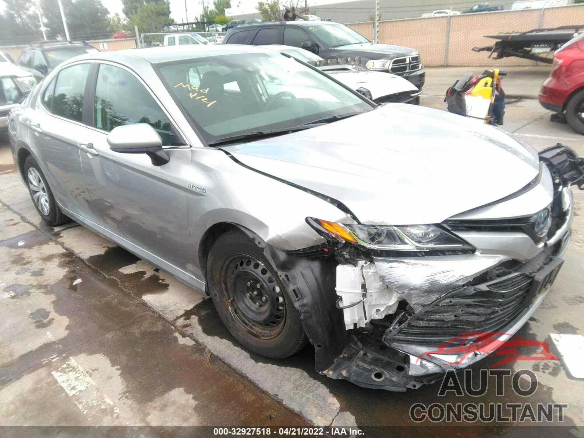 TOYOTA CAMRY 2019 - 4T1B31HK6KU509707