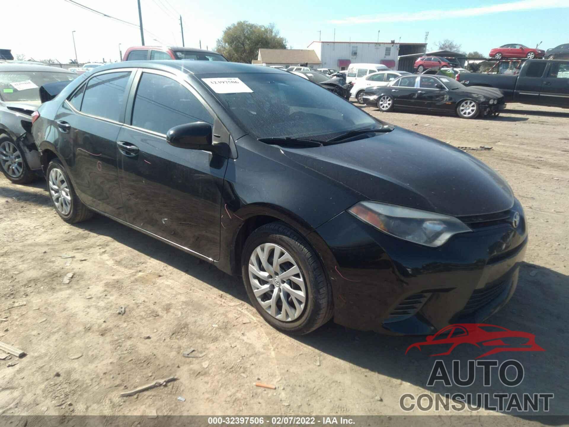 TOYOTA COROLLA 2016 - 5YFBURHE1GP386509