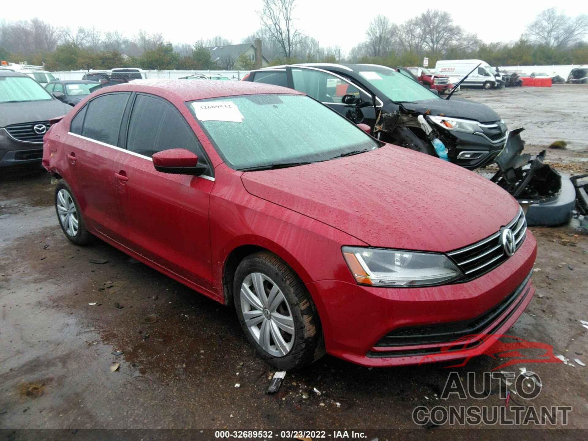 VOLKSWAGEN JETTA 2017 - 3VW2B7AJ4HM275976