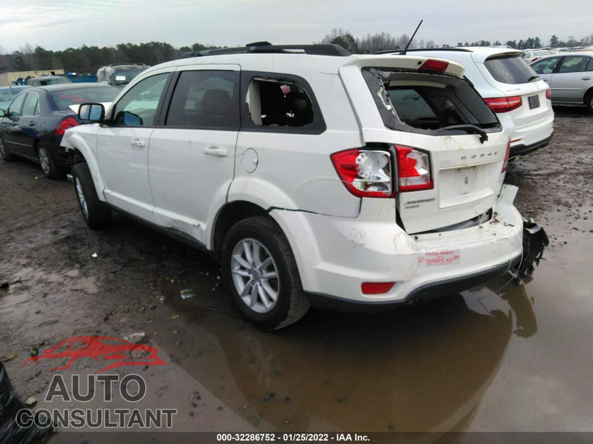 DODGE JOURNEY 2017 - 3C4PDDBG8HT592492