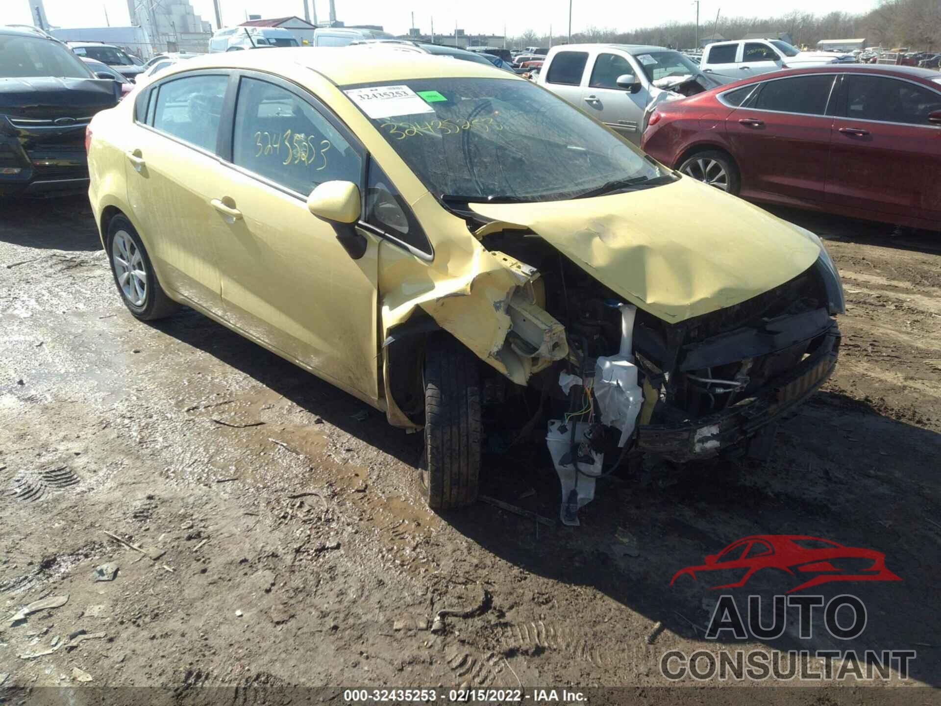 KIA RIO 2016 - KNADM4A34G6543104