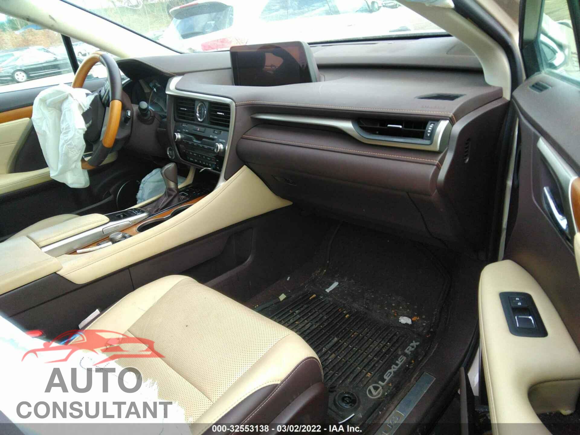 LEXUS RX 2018 - 2T2BZMCA6JC149574