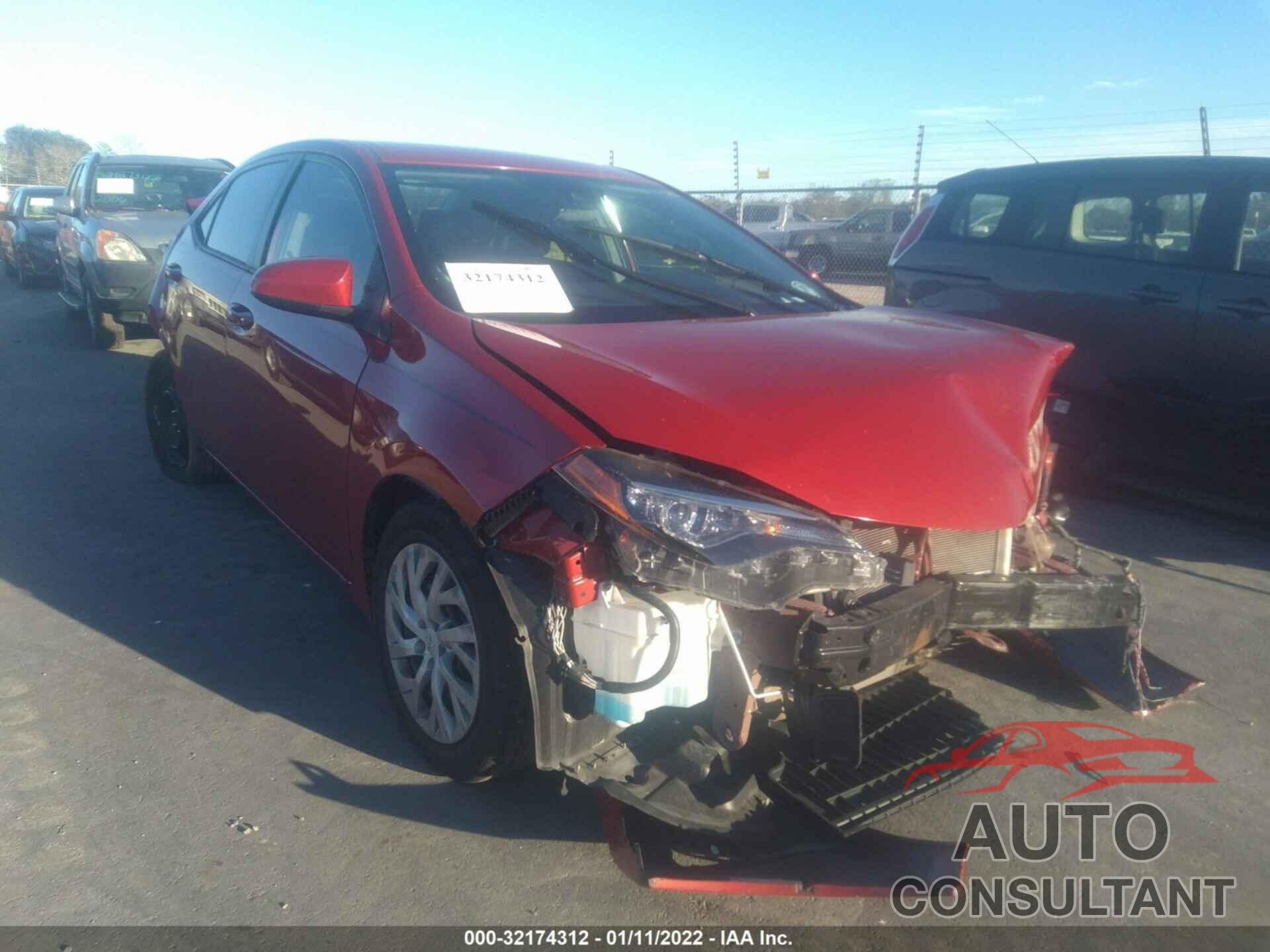 TOYOTA COROLLA 2017 - 5YFBURHE1HP681689
