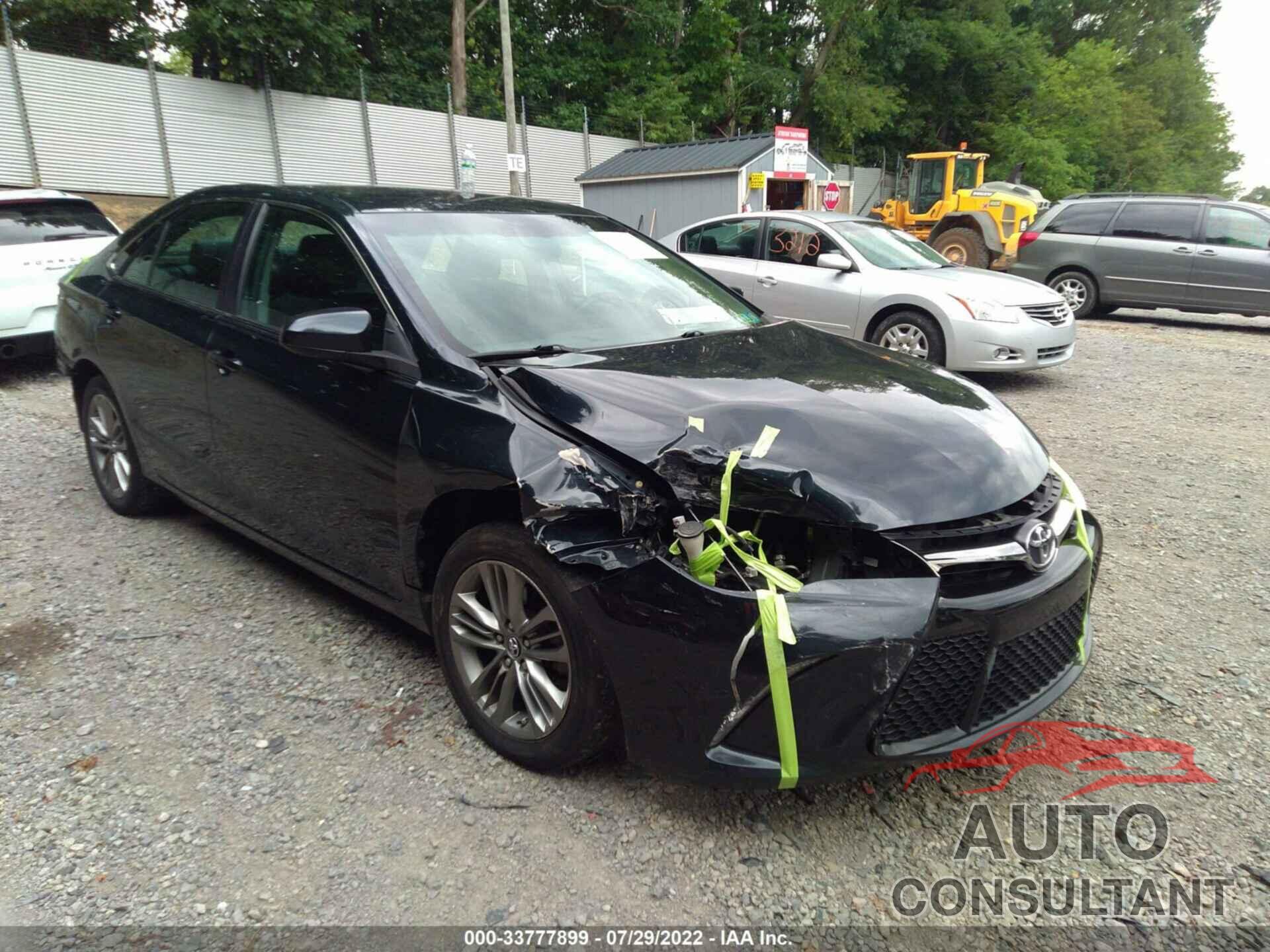 TOYOTA CAMRY 2017 - 4T1BF1FK9HU398167