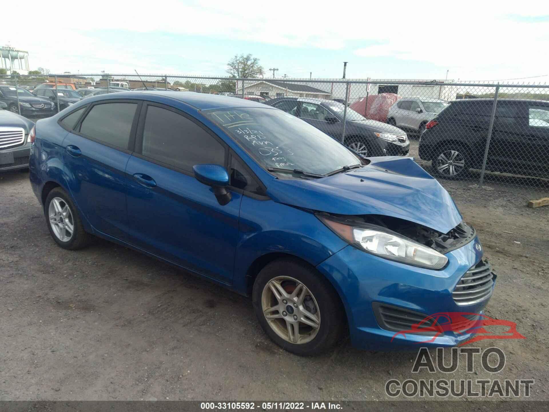 FORD FIESTA 2018 - 3FADP4BJ8JM120353