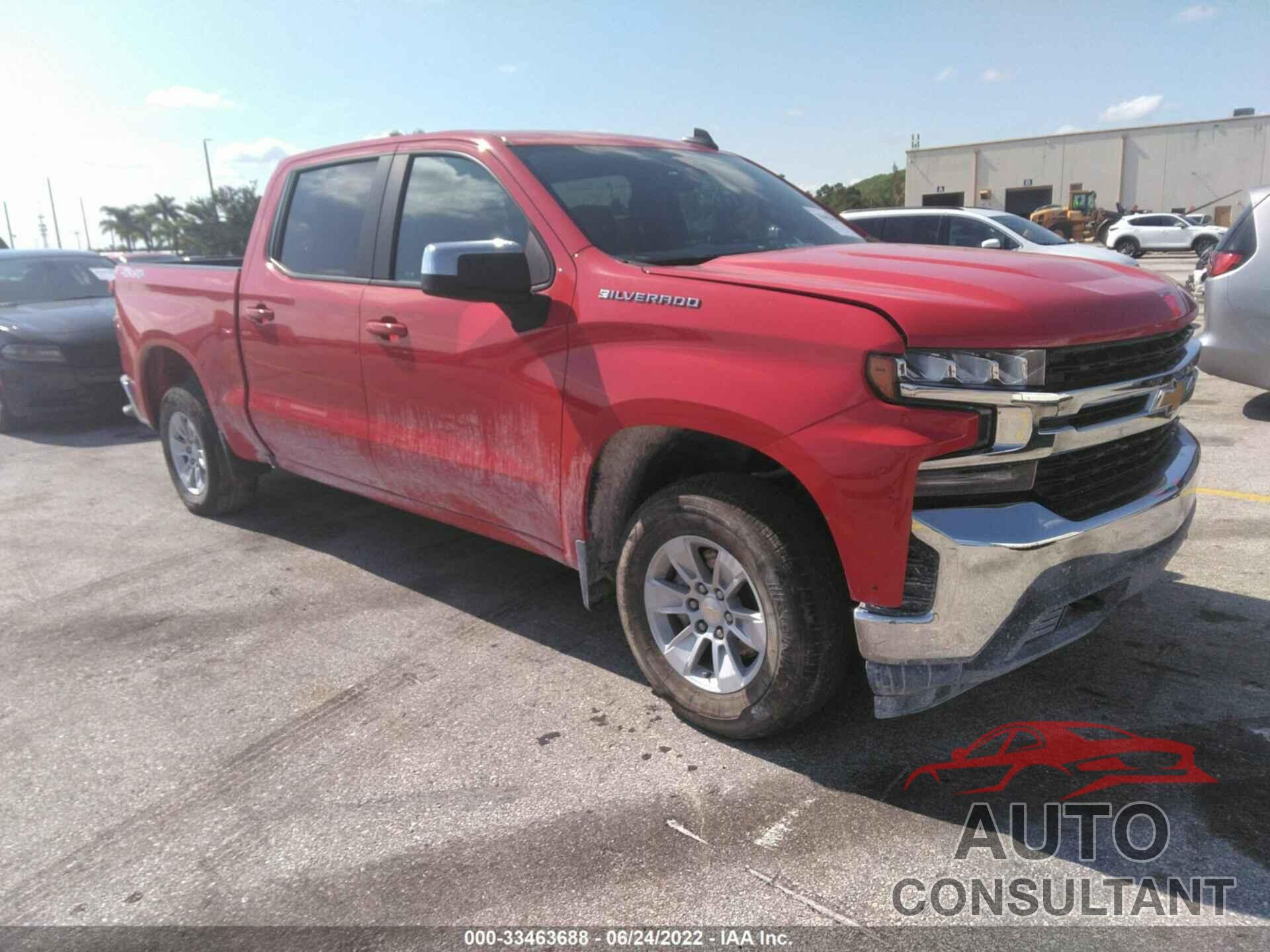 CHEVROLET SILVERADO 1500 2020 - 3GCUYDED6LG252039