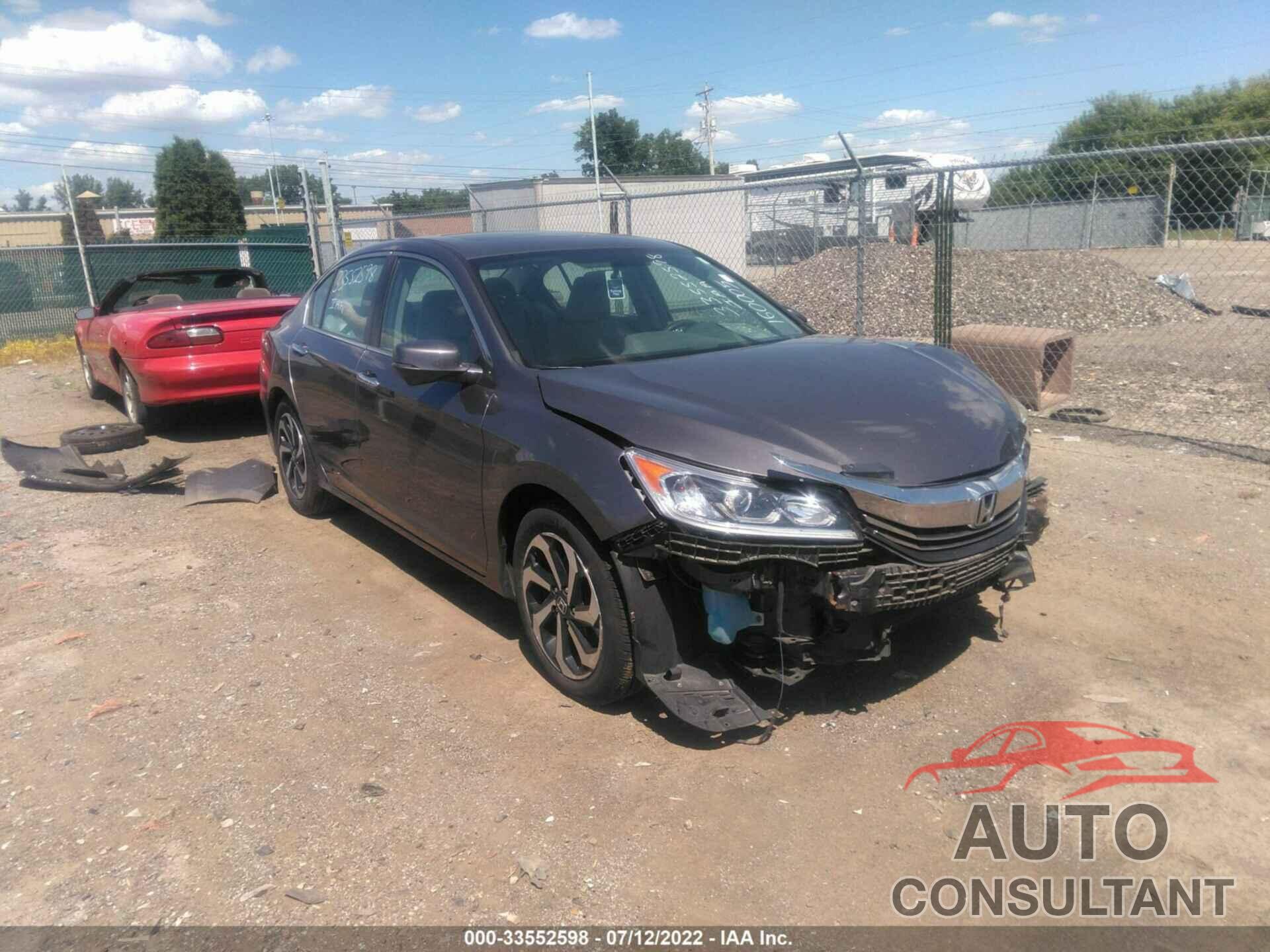 HONDA ACCORD SEDAN 2016 - 1HGCR2F76GA160005