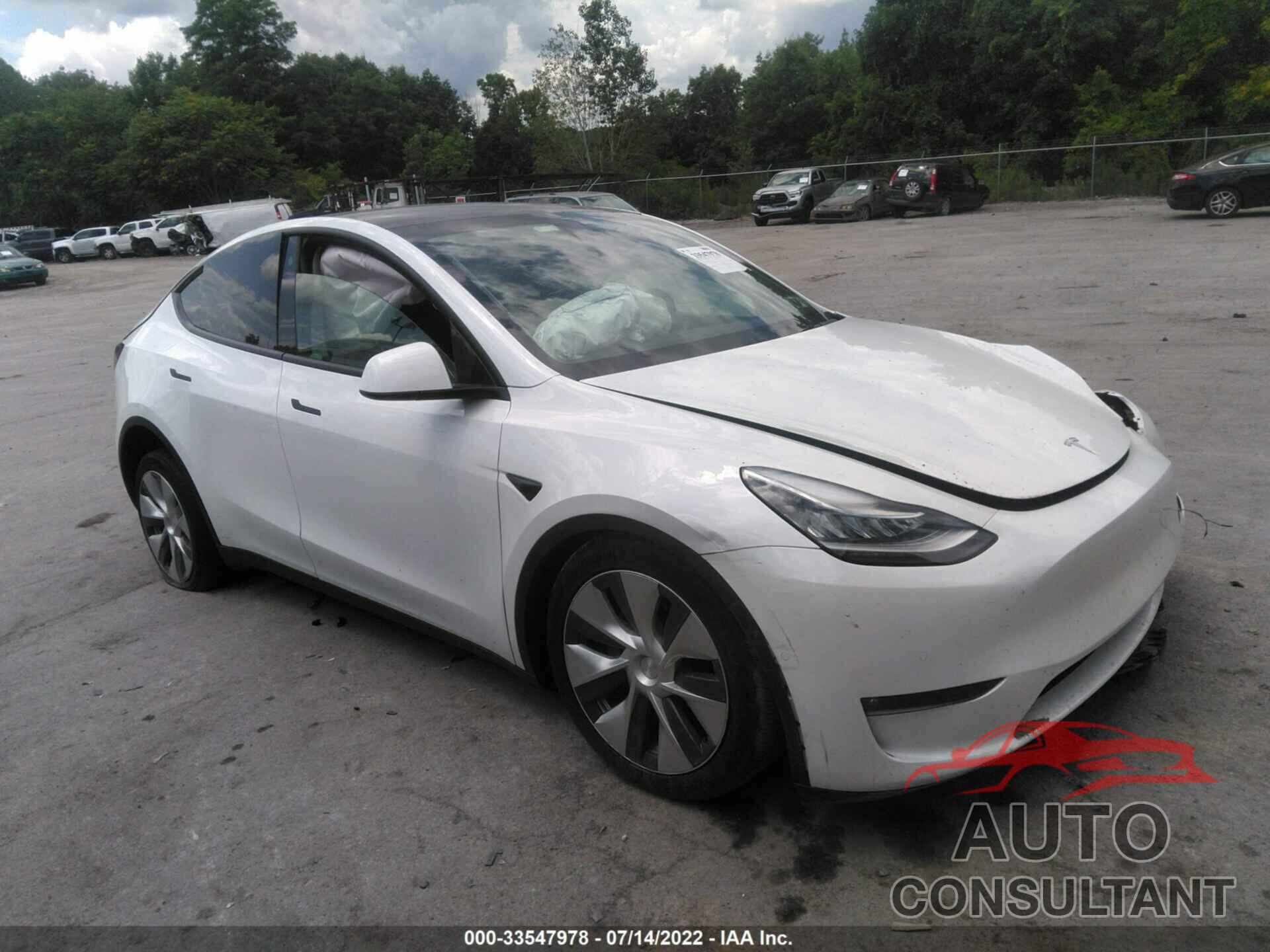 TESLA MODEL Y 2021 - 5YJYGDEE5MF254840