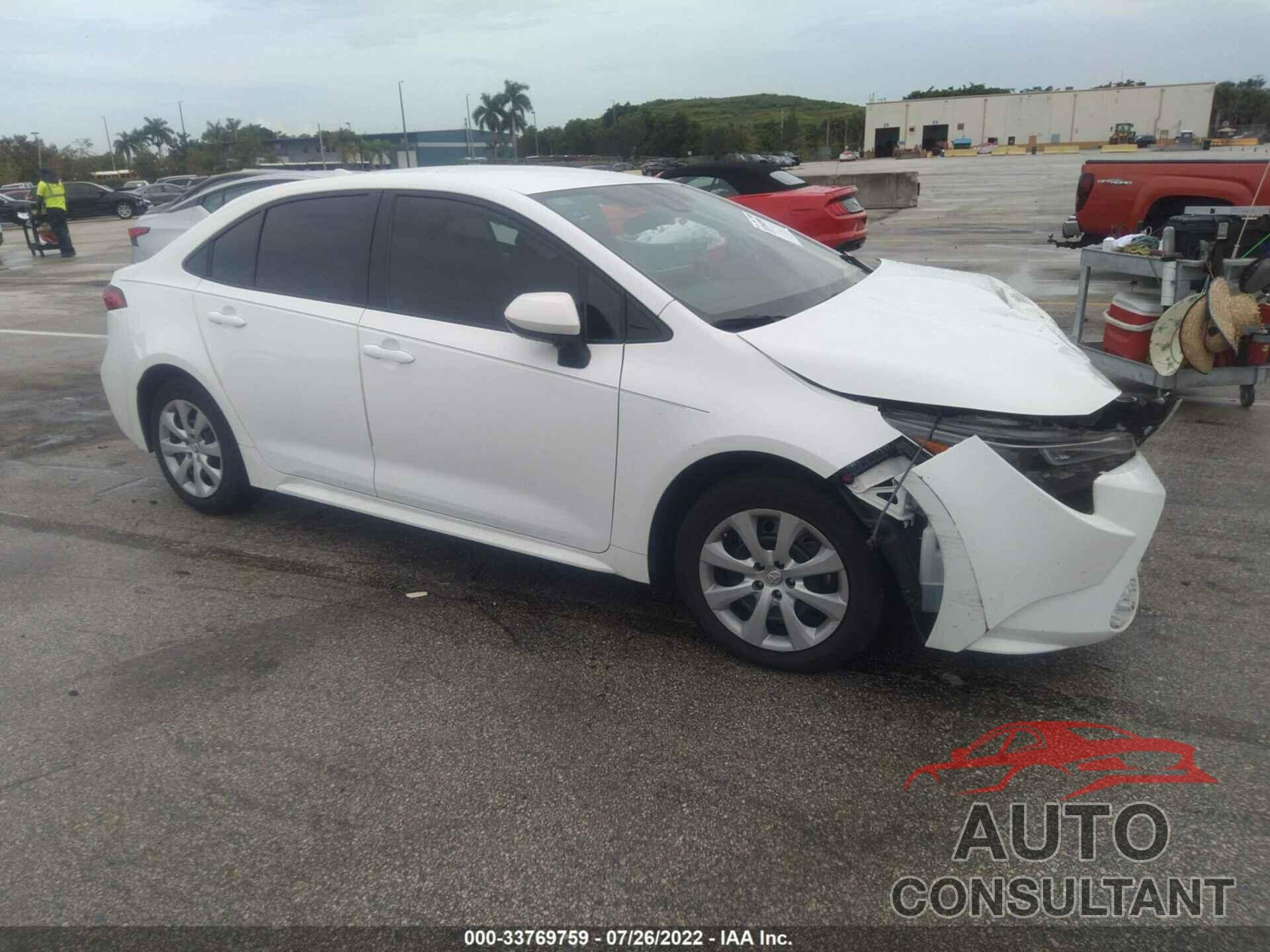 TOYOTA COROLLA 2020 - 5YFEPRAE8LP130294