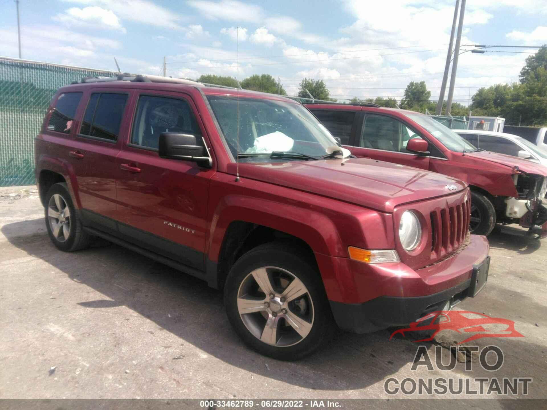 JEEP PATRIOT 2016 - 1C4NJPFA1GD777396