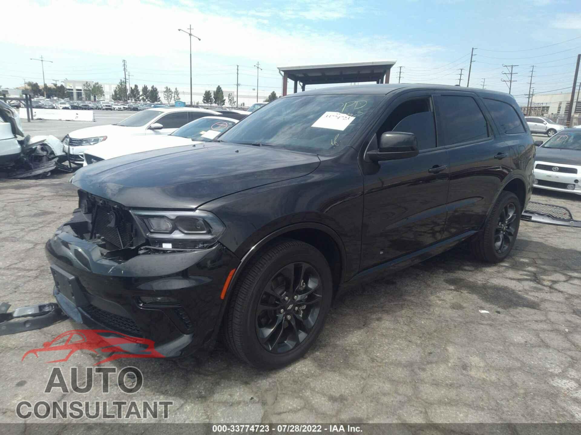 DODGE DURANGO 2022 - 1C4RDJAG4NC129913