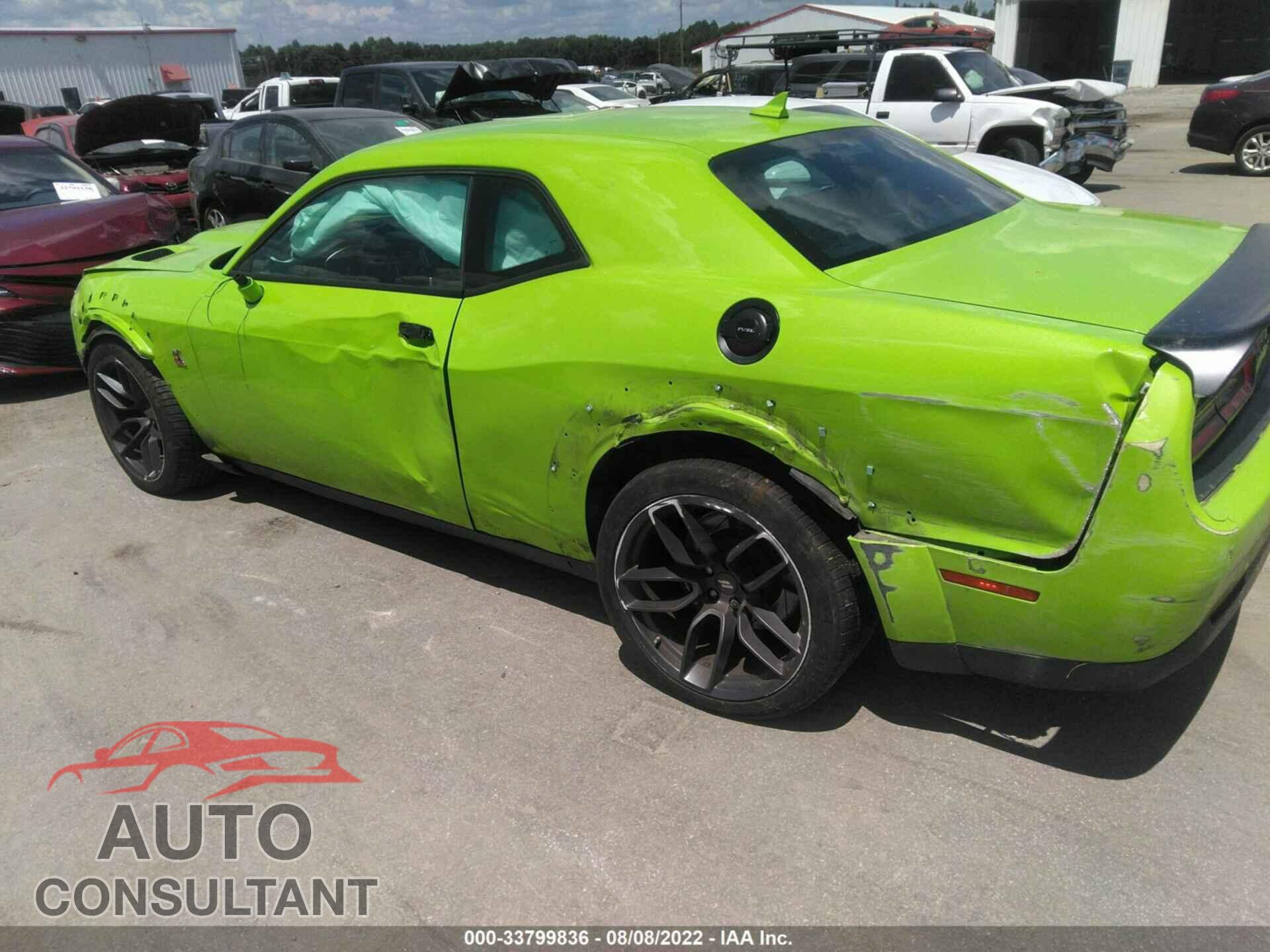 DODGE CHALLENGER 2019 - 2C3CDZFJ2KH625427