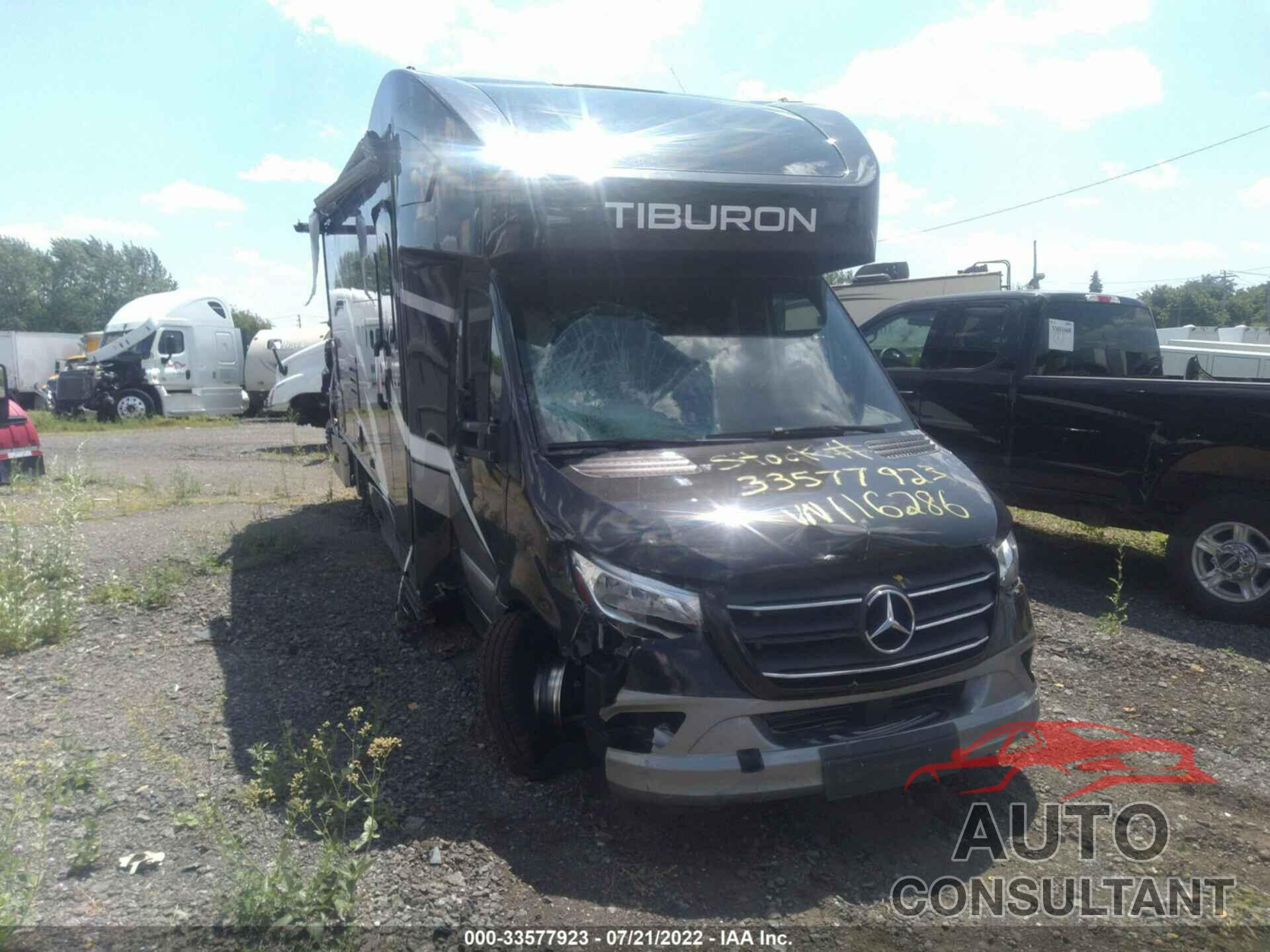 MERCEDES-BENZ SPRINTER CAB CHASSIS 2020 - W1X8E33YXLN116286