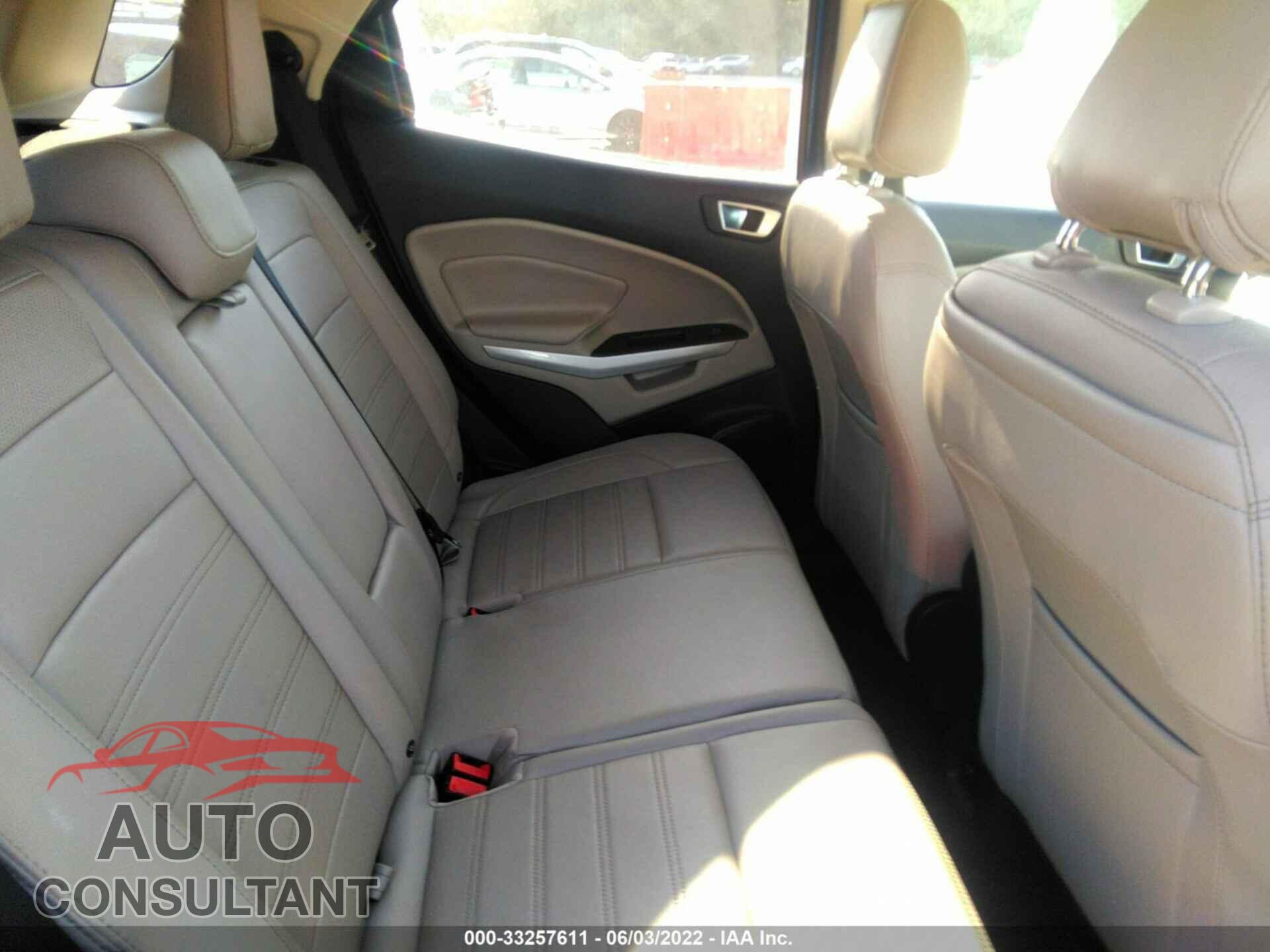 FORD ECOSPORT 2019 - MAJ6S3KL1KC297784