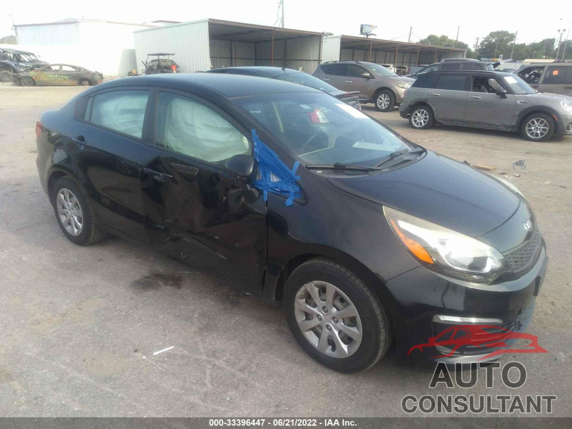 KIA RIO 2017 - KNADM4A3XH6044020