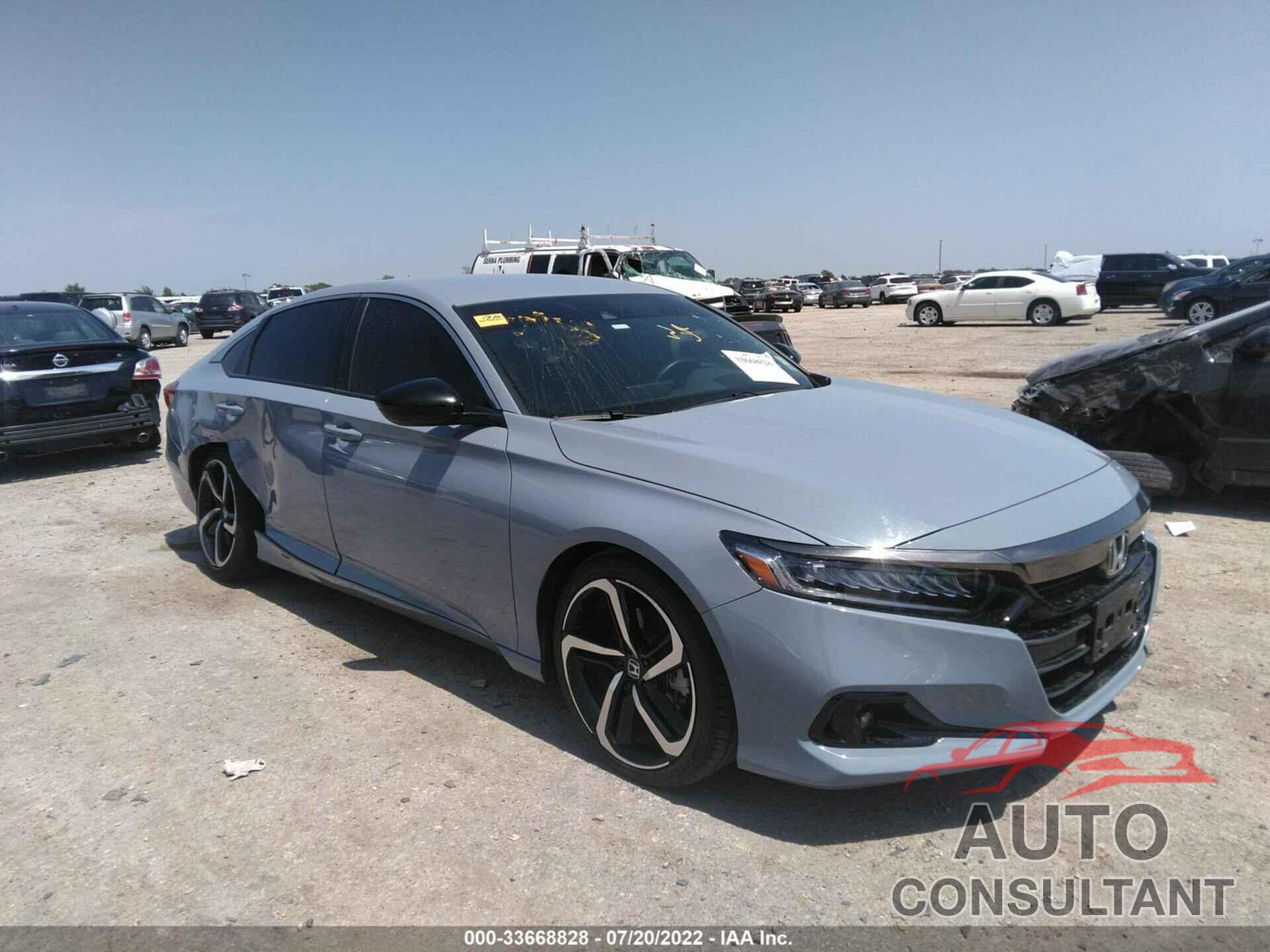 HONDA ACCORD SEDAN 2021 - 1HGCV1F34MA070284