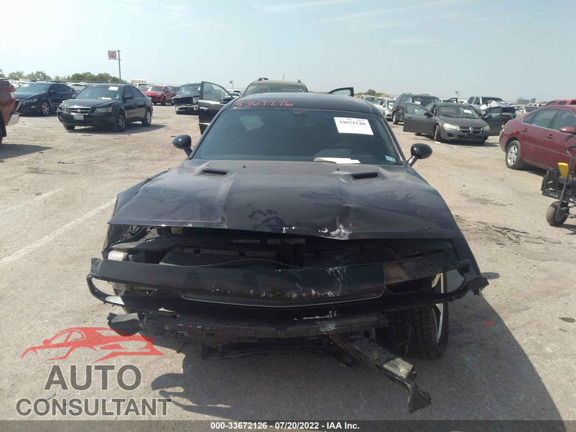 DODGE CHALLENGER 2012 - 2C3CDYCJXCH100731