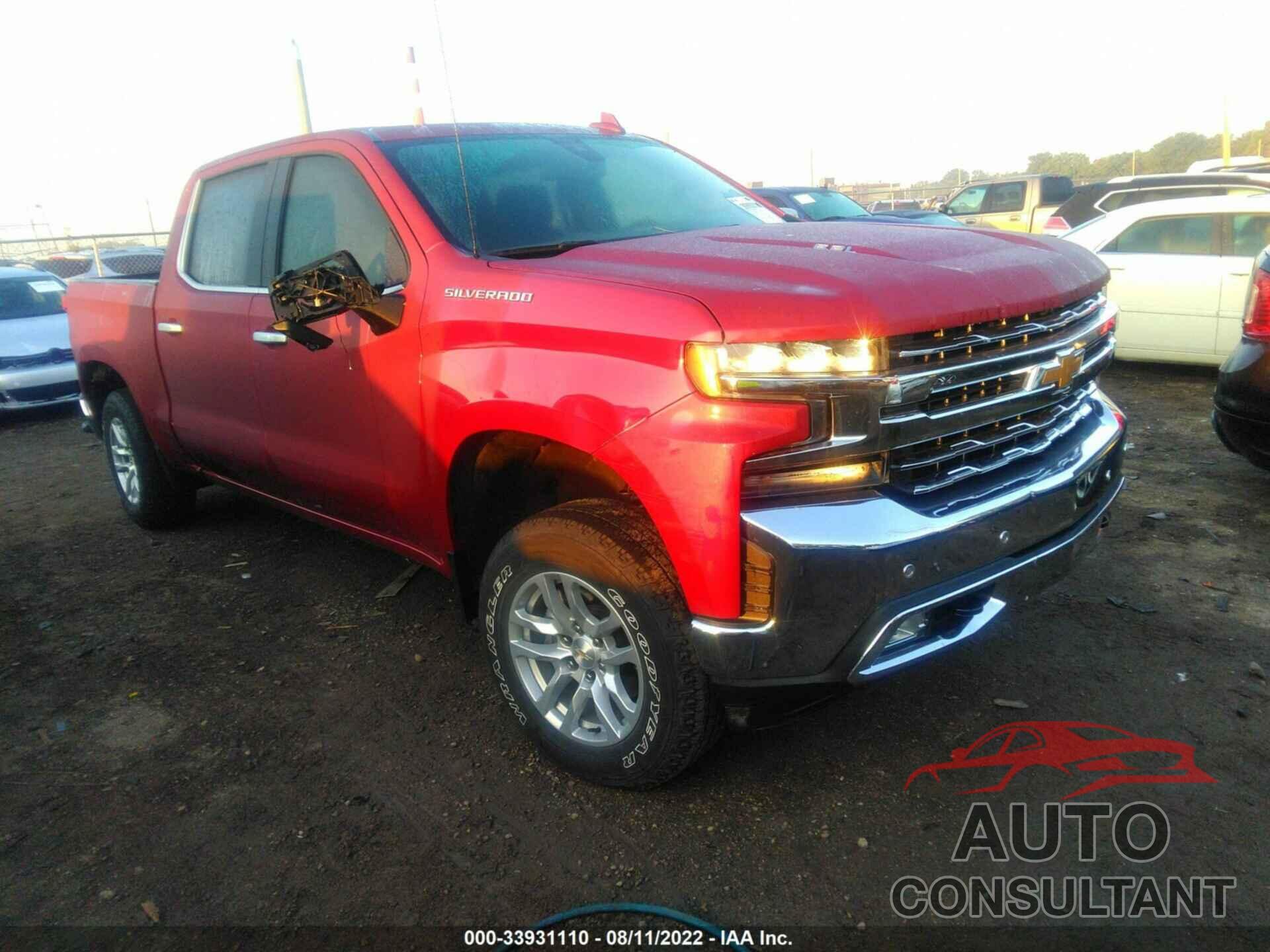 CHEVROLET SILVERADO 1500 2021 - 1GCUYGELXMZ303617