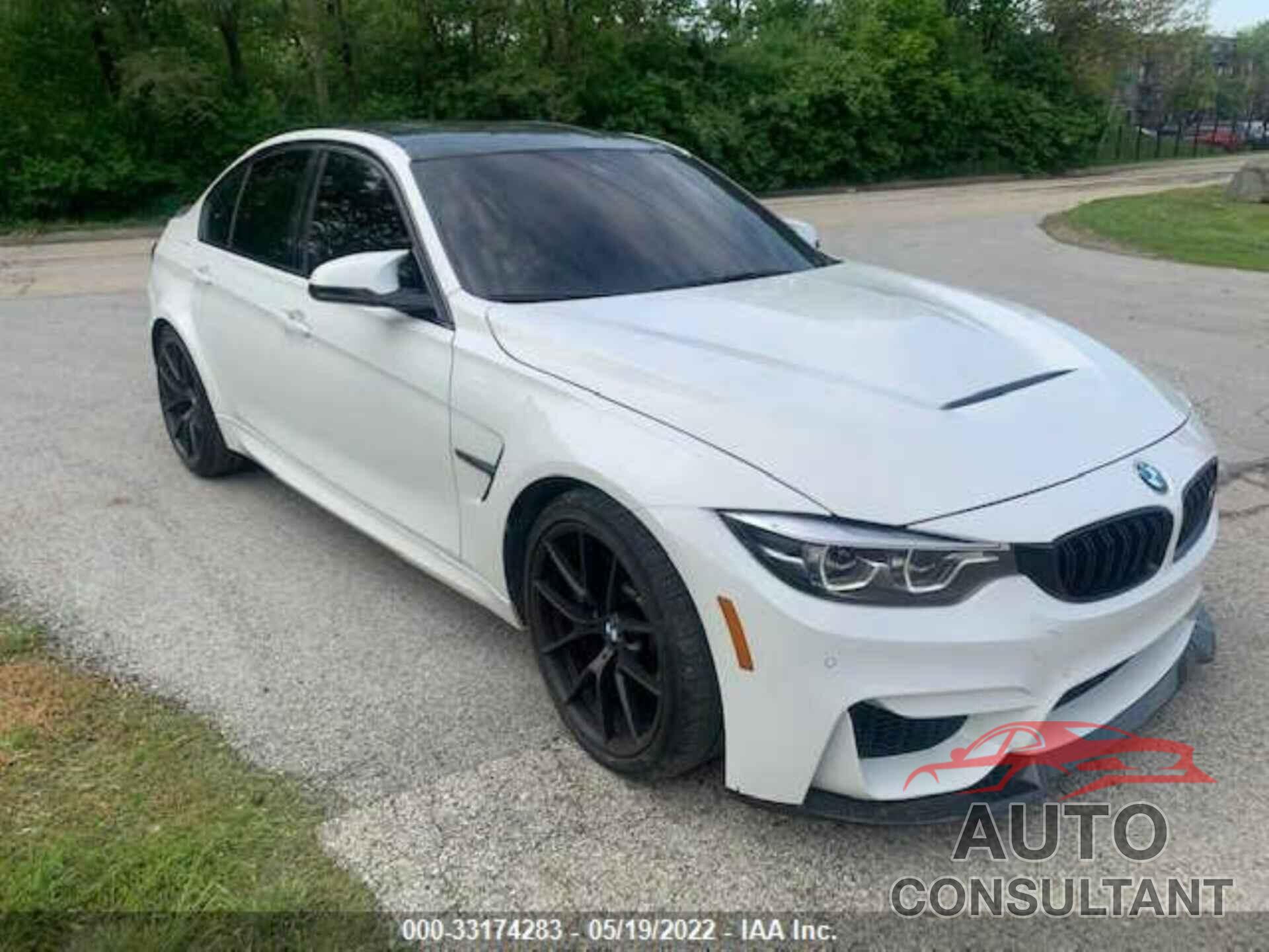 BMW M3 2018 - WBS8M9C57J5K99647