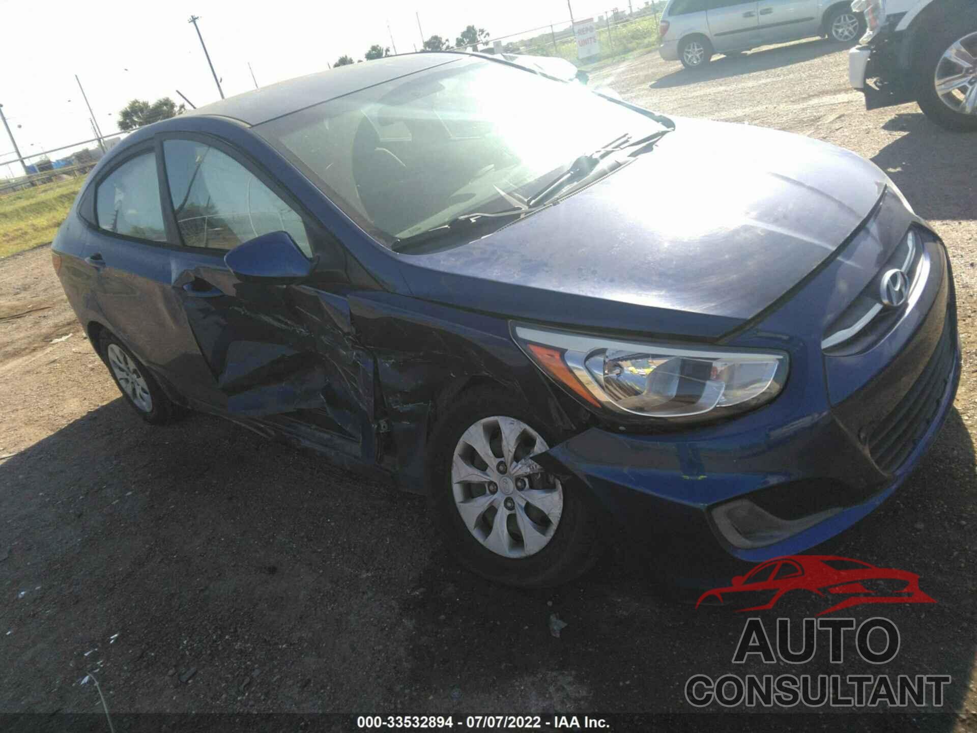 HYUNDAI ACCENT 2017 - KMHCT4AE7HU238241