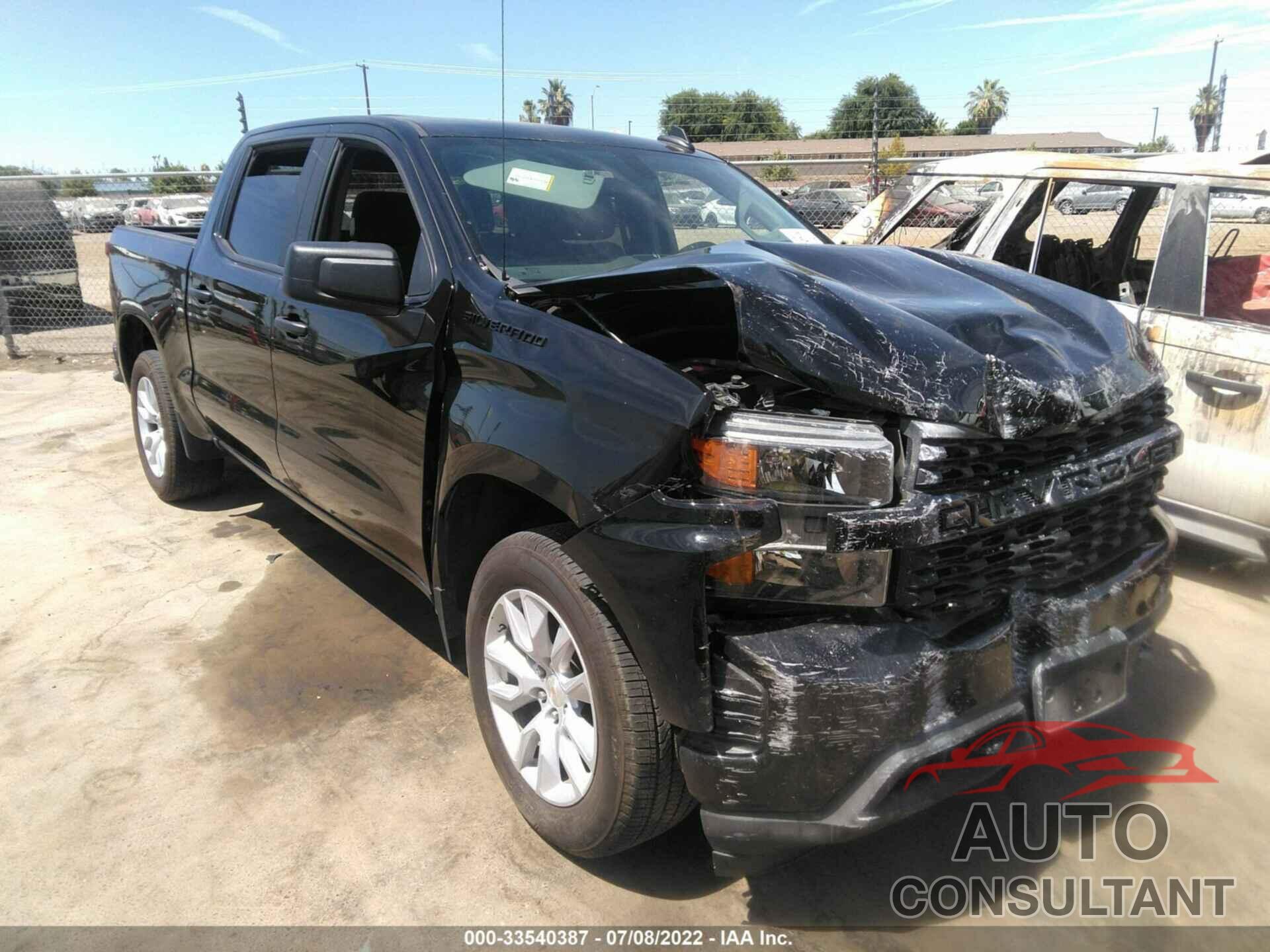 CHEVROLET SILVERADO 1500 2021 - 3GCPWBEK0MG473787