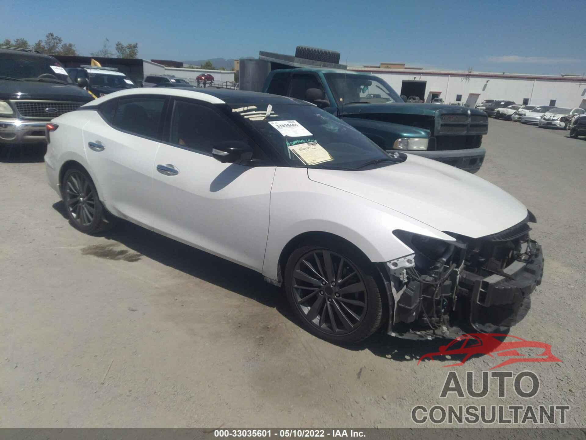 NISSAN MAXIMA 2019 - 1N4AA6AVXKC376467