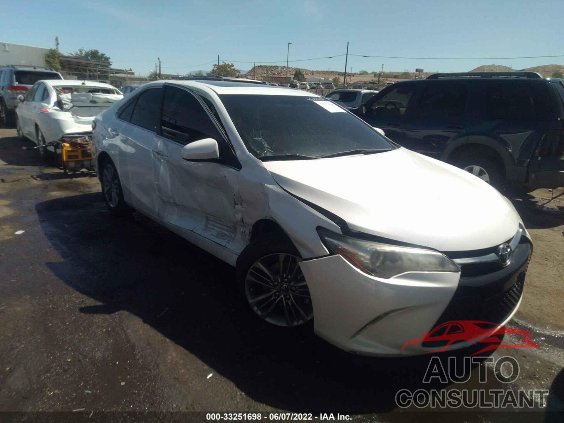 TOYOTA CAMRY 2017 - 4T1BF1FK8HU287089