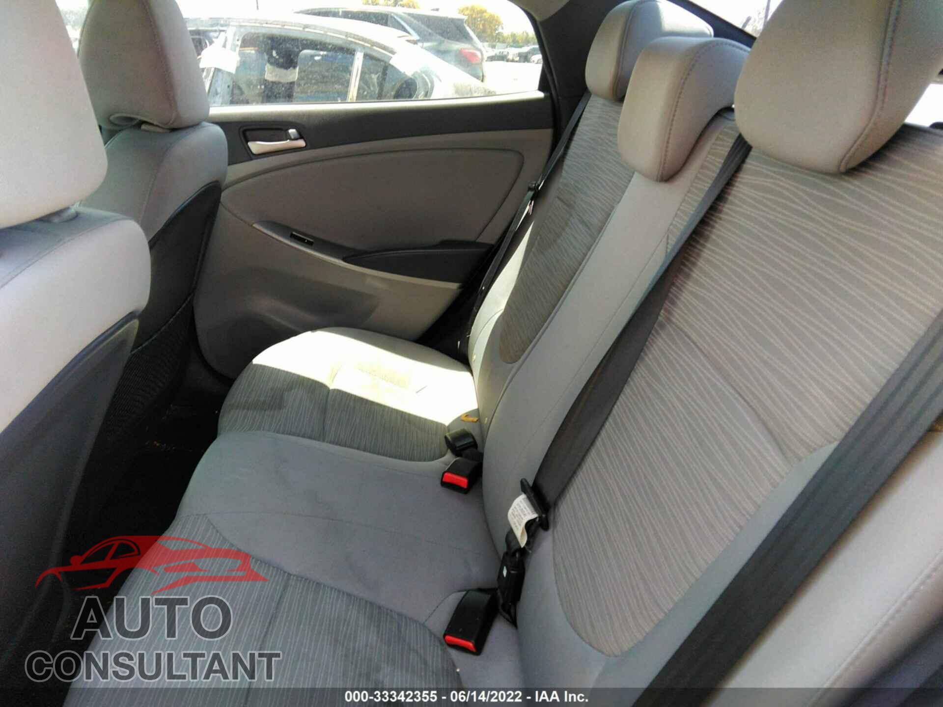 HYUNDAI ACCENT 2017 - KMHCT4AE7HU313004