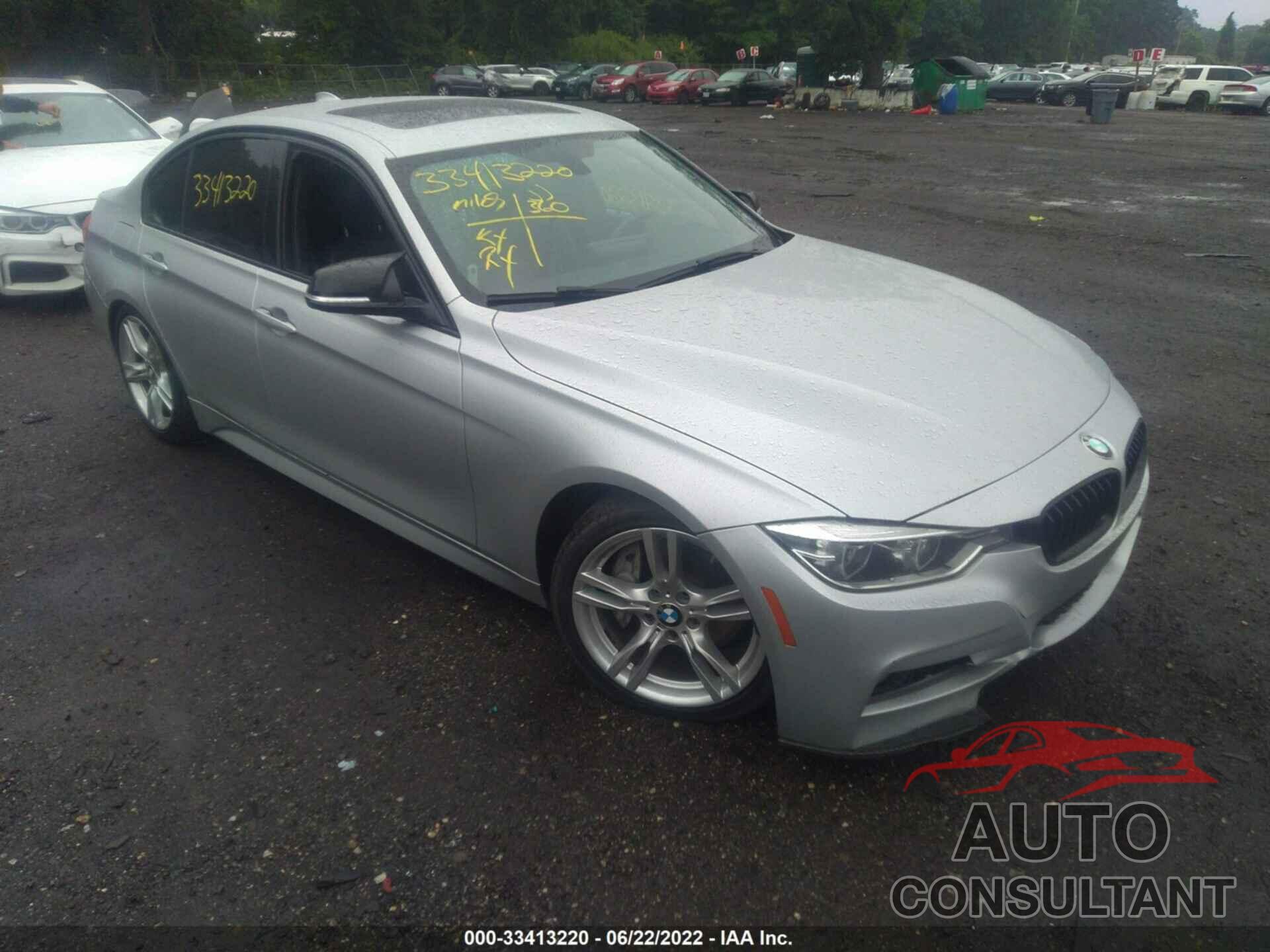 BMW 3 SERIES 2017 - WBA8B7C31HA190096
