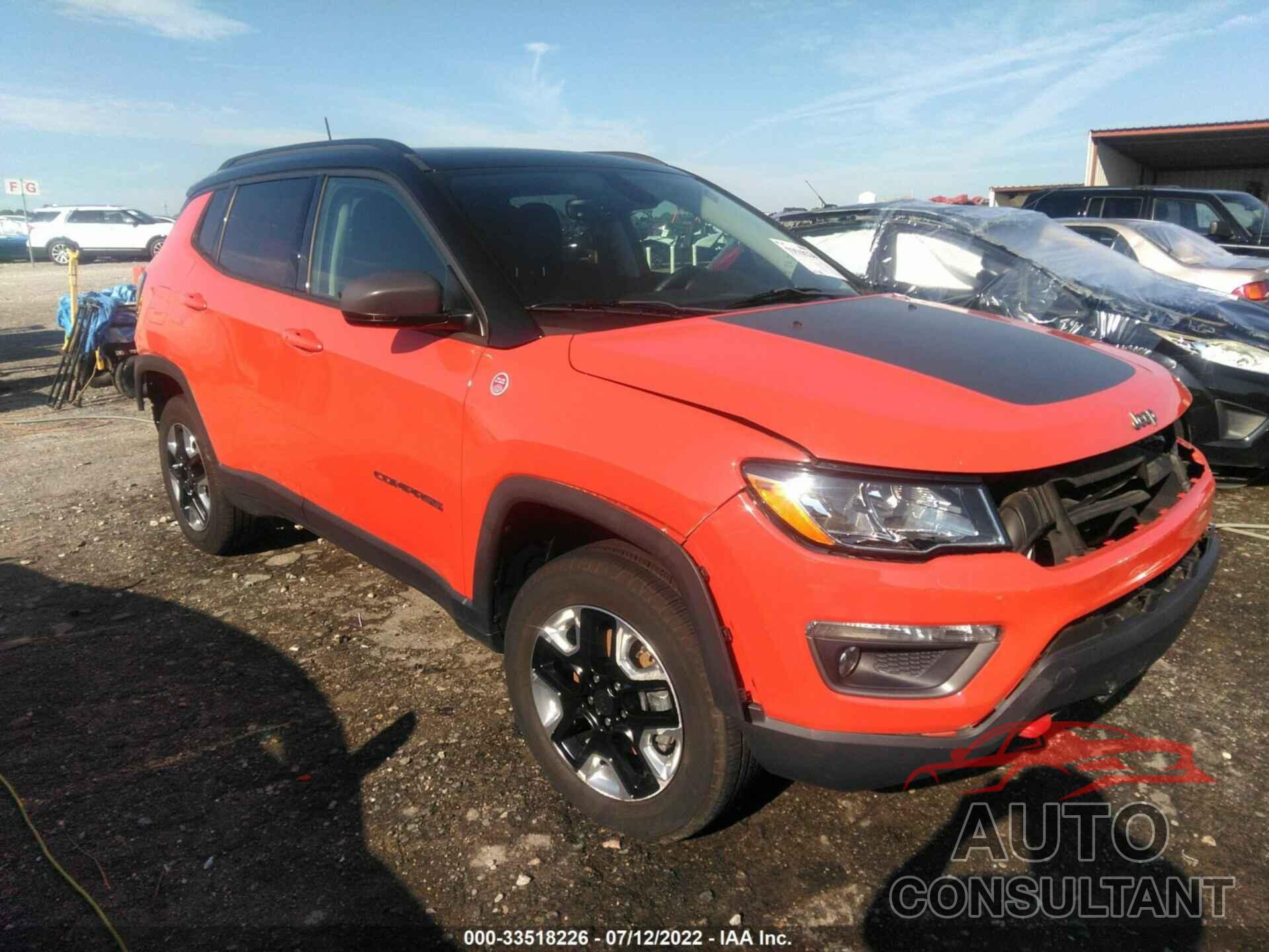 JEEP COMPASS 2018 - 3C4NJDDBXJT116736
