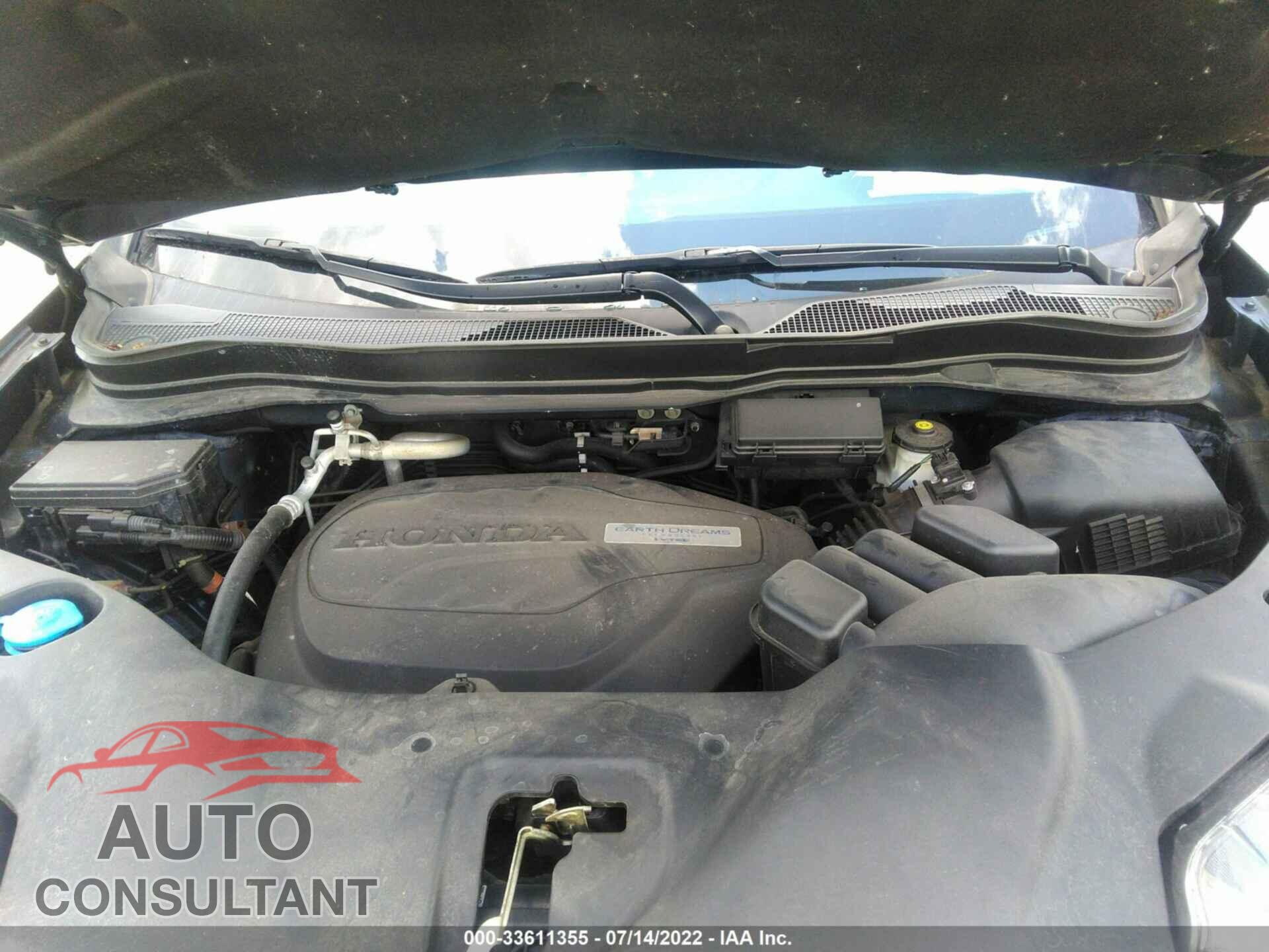 HONDA PILOT 2017 - 5FNYF6H5XHB044041