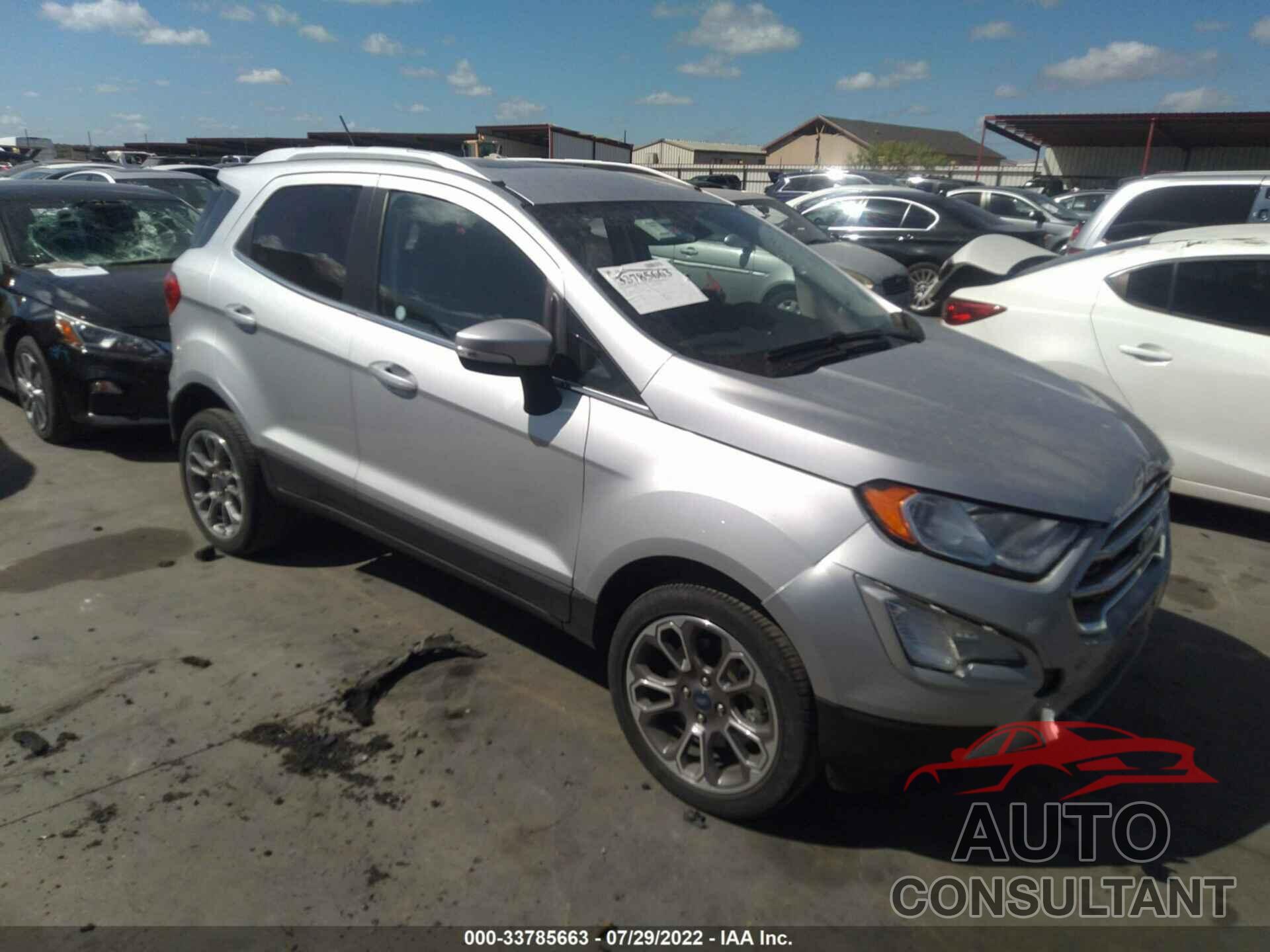 FORD ECOSPORT 2021 - MAJ6S3KL7MC411046