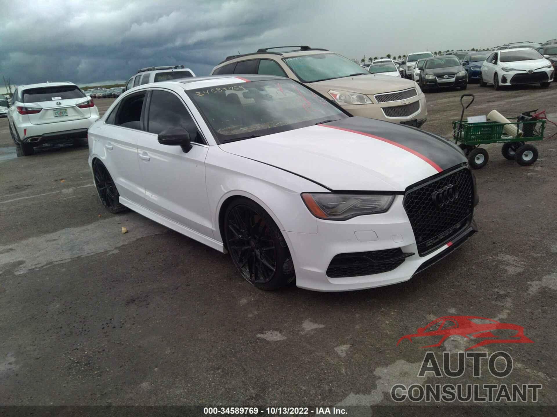 AUDI S3 2016 - WAUB1GFF7G1085186