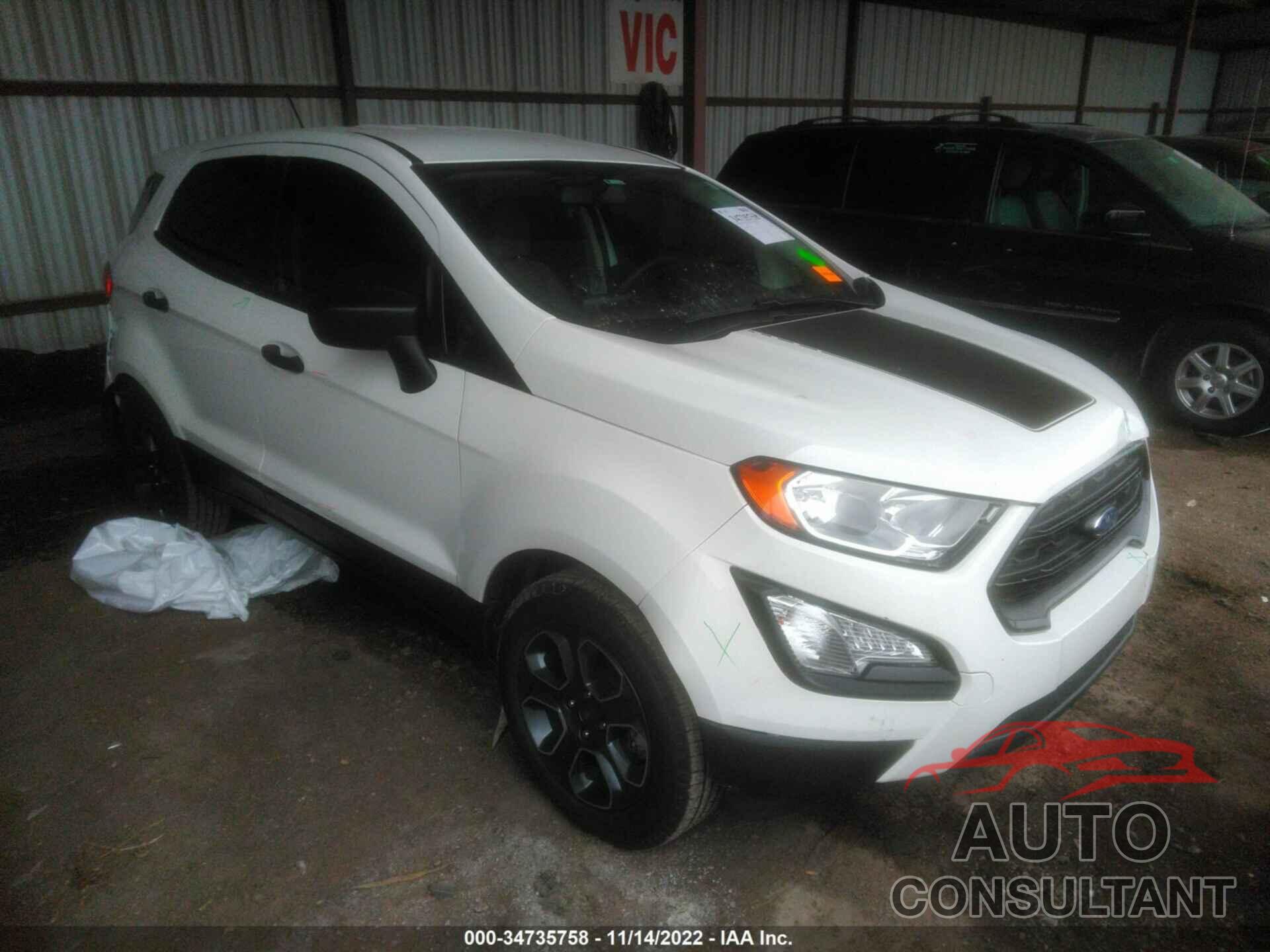 FORD ECOSPORT 2019 - MAJ3S2FE3KC271048