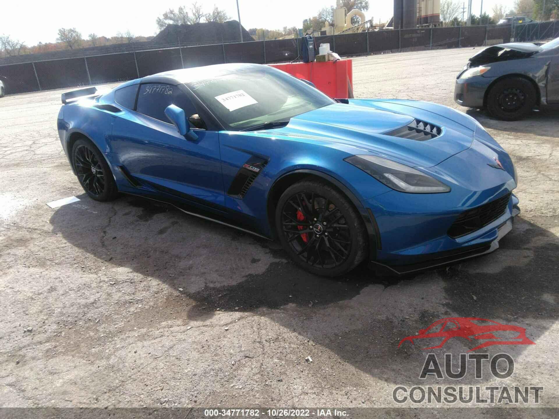 CHEVROLET CORVETTE 2015 - 1G1YR2D65F5609043