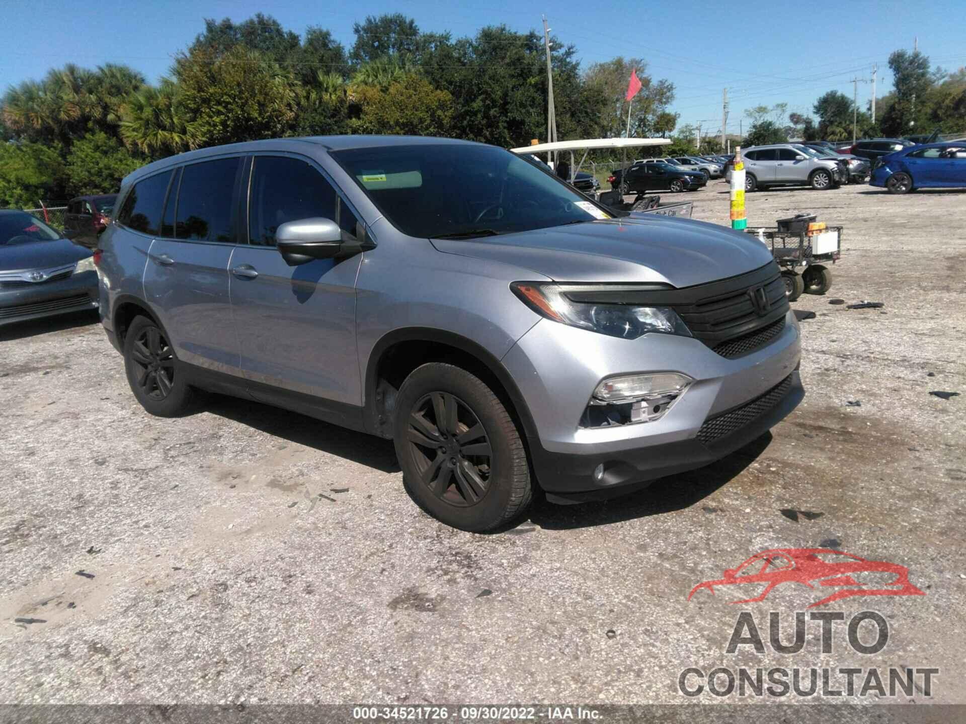 HONDA PILOT 2017 - 5FNYF5H30HB002714