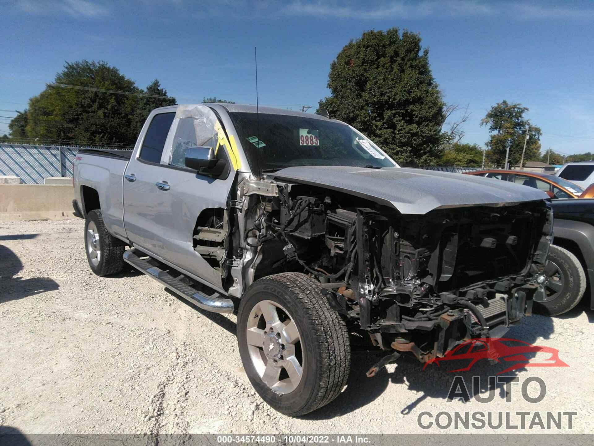 CHEVROLET SILVERADO 2500HD 2018 - 1GC2KUEGXJZ336462