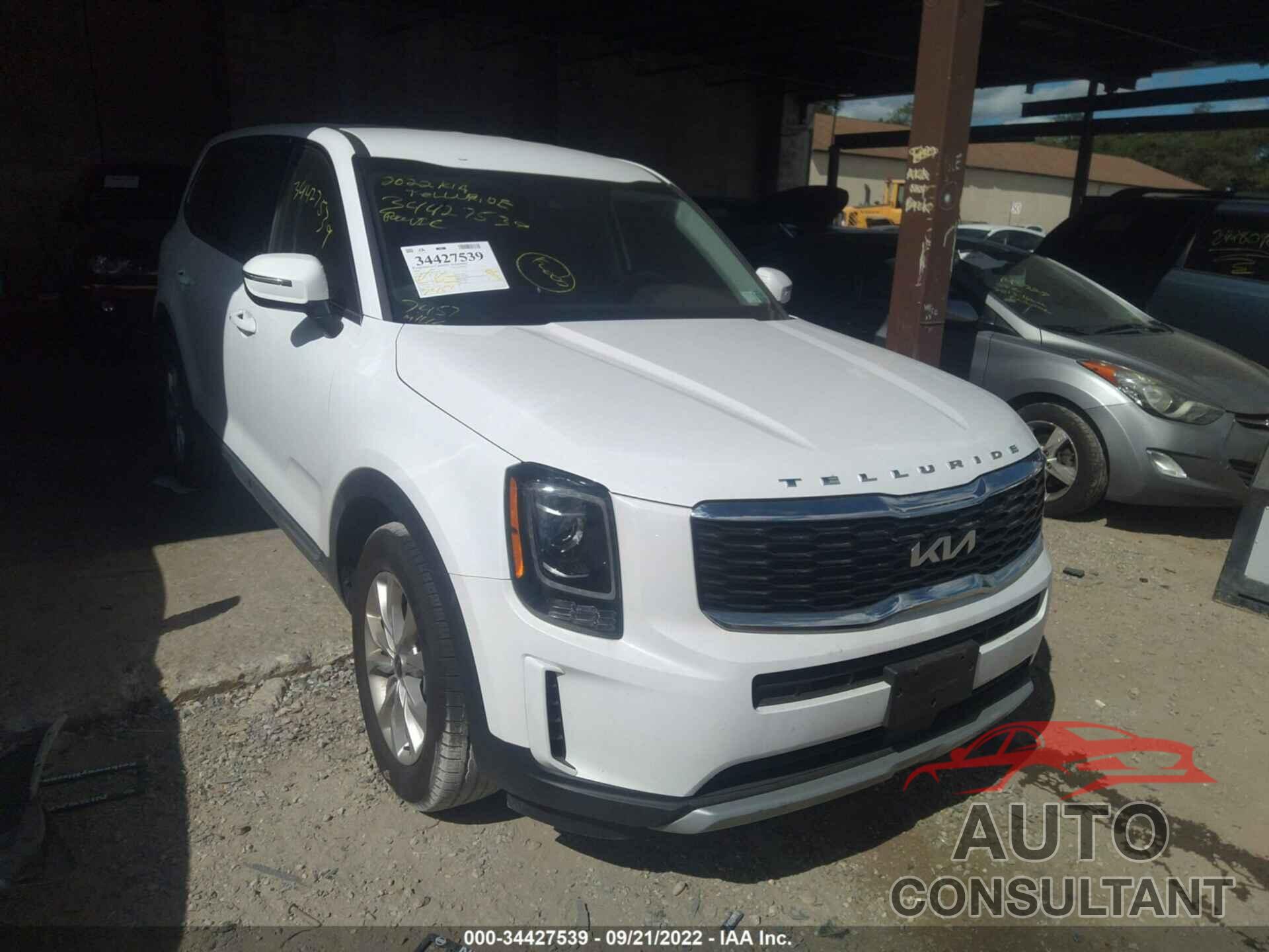 KIA TELLURIDE 2022 - 5XYP2DHC8NG226979