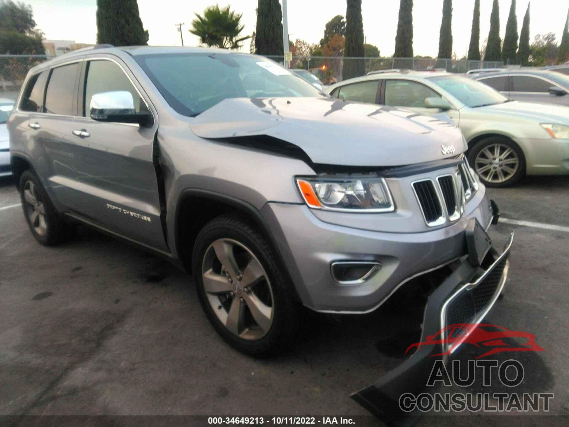JEEP GRAND CHEROKEE 2016 - 1C4RJEBG4GC320765