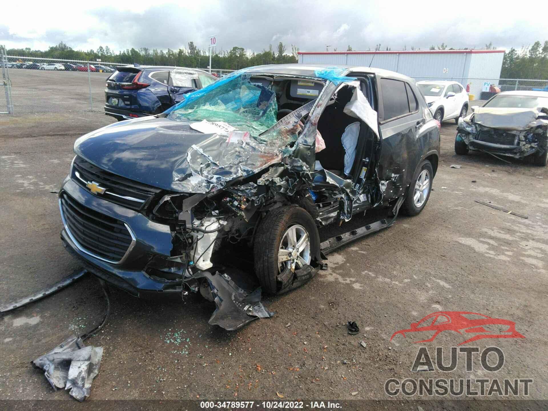 CHEVROLET TRAX 2021 - KL7CJKSB8MB322574