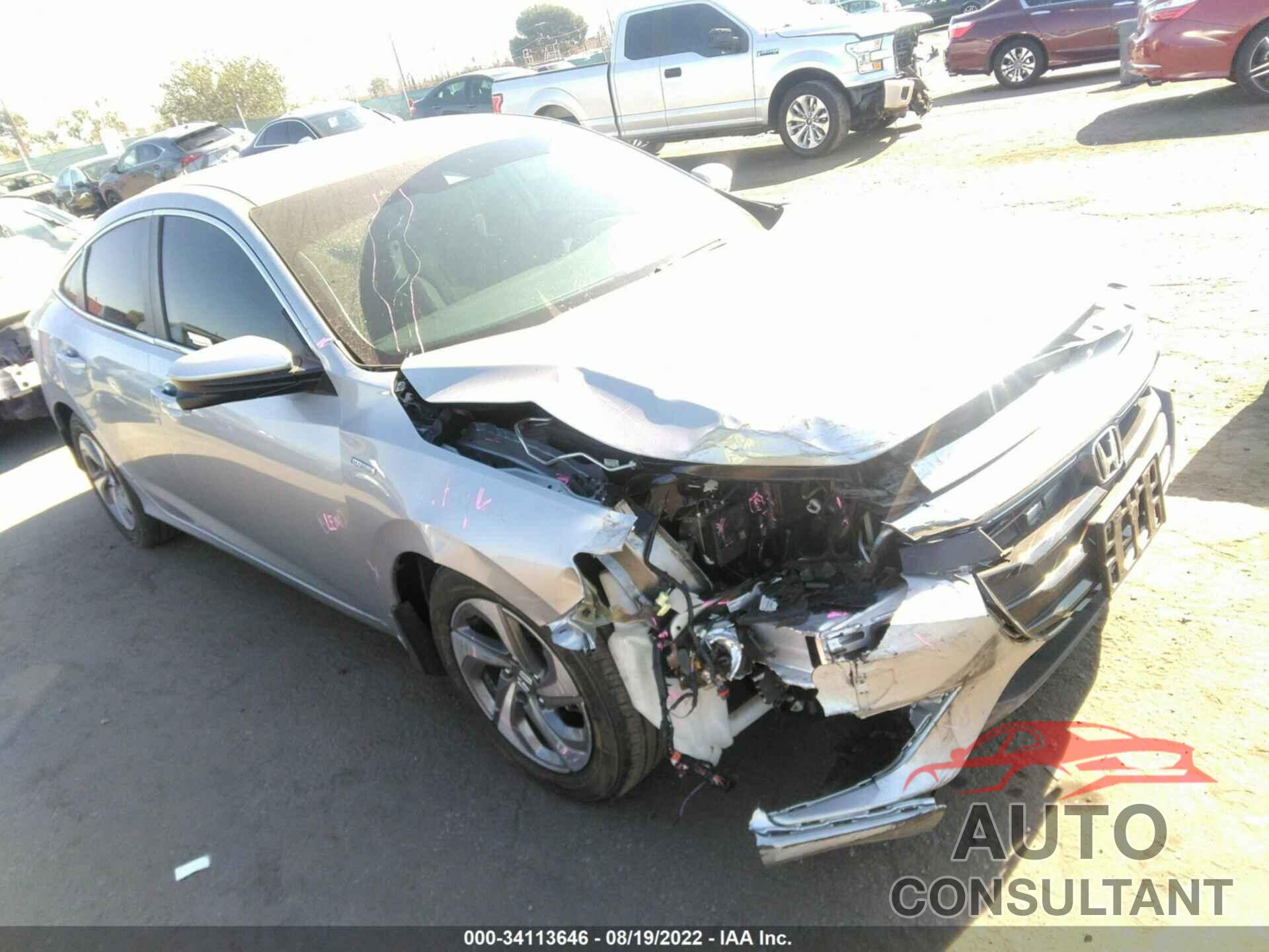 HONDA INSIGHT 2020 - 19XZE4F58LE015196