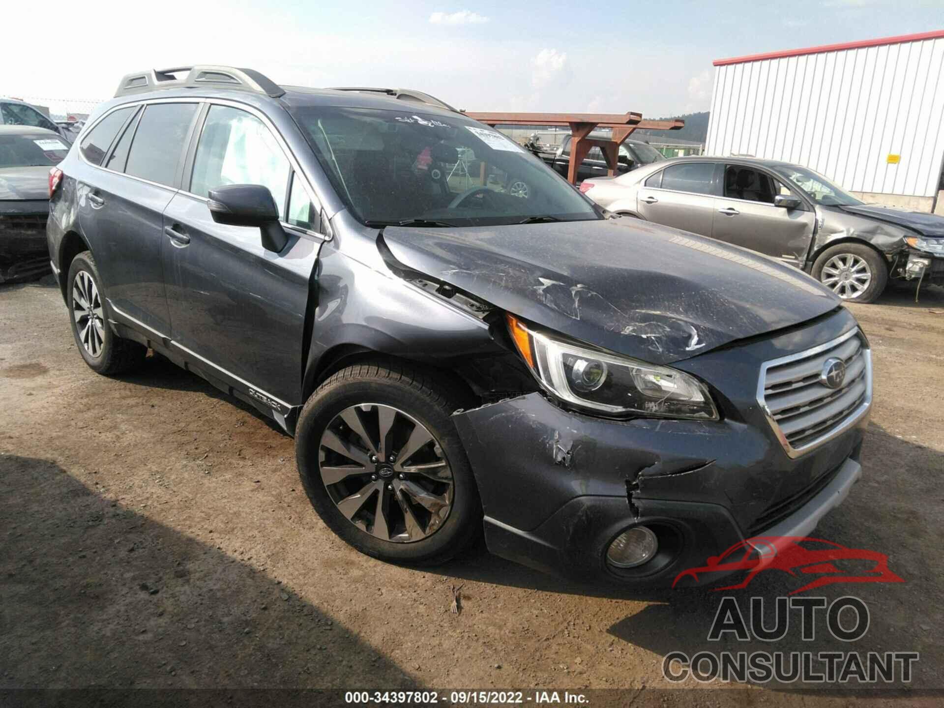 SUBARU OUTBACK 2016 - 4S4BSENC1G3327787